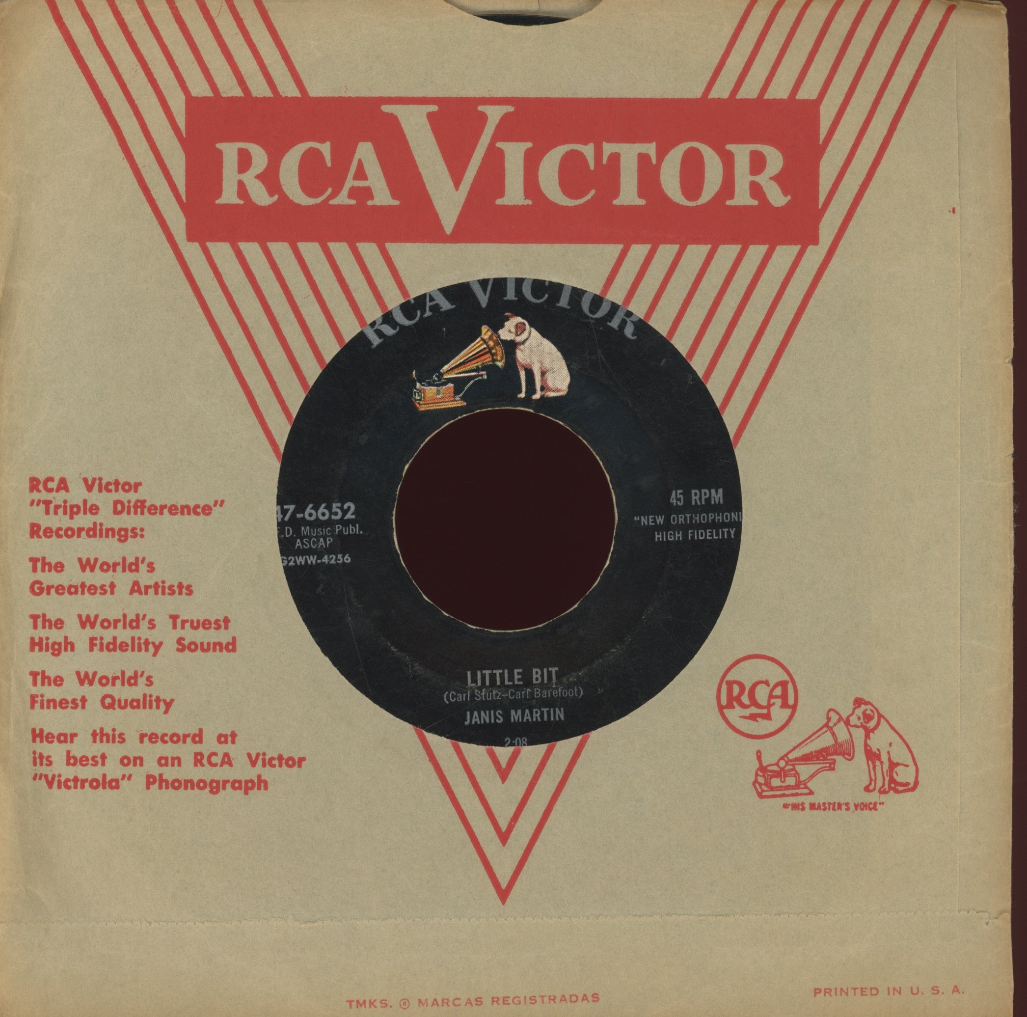 Janis Martin- My Boy Elvis on RCA