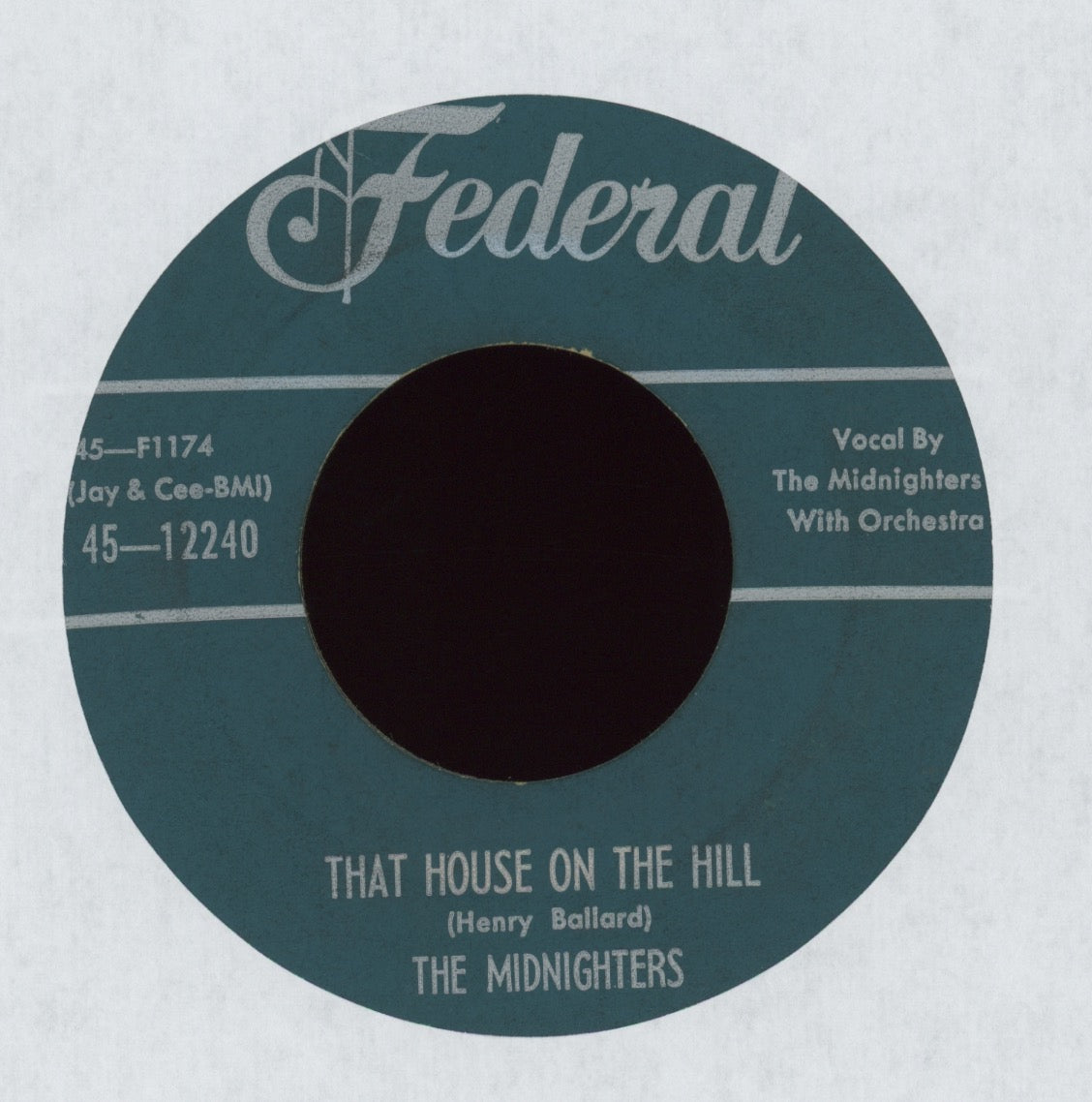 The Midnighters - Rock And Roll Wedding on Federal