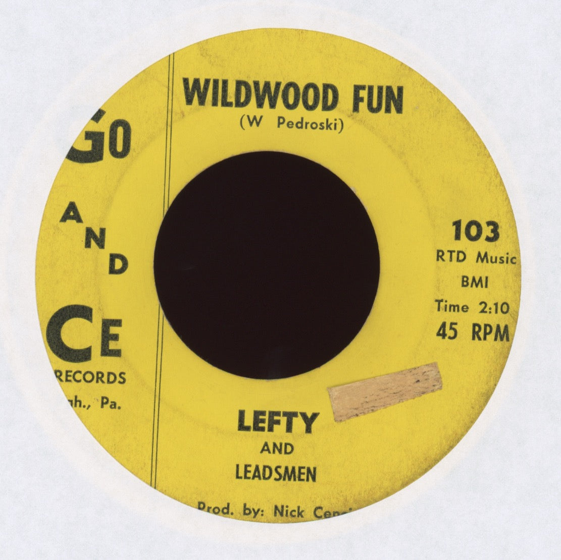 Lefty & The Leadsmen - Wildwood Fun on Go and Ce