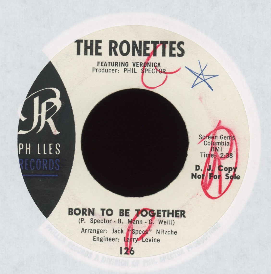 The Ronettes - Born To Be Together on Philles Promo