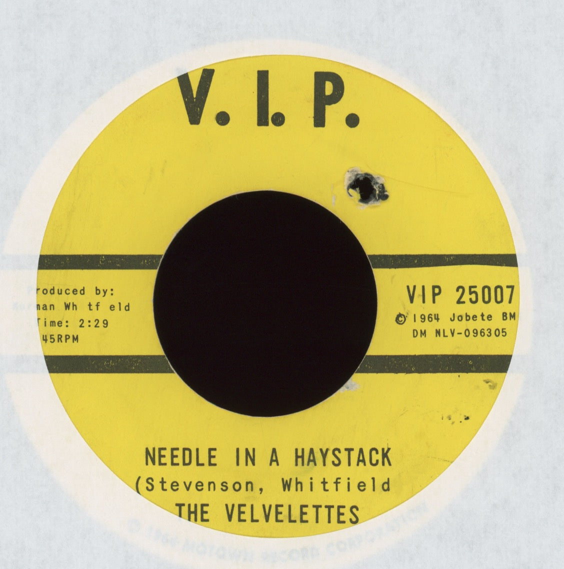 The Velvelettes - Needle In A Haystack on V.I.P.