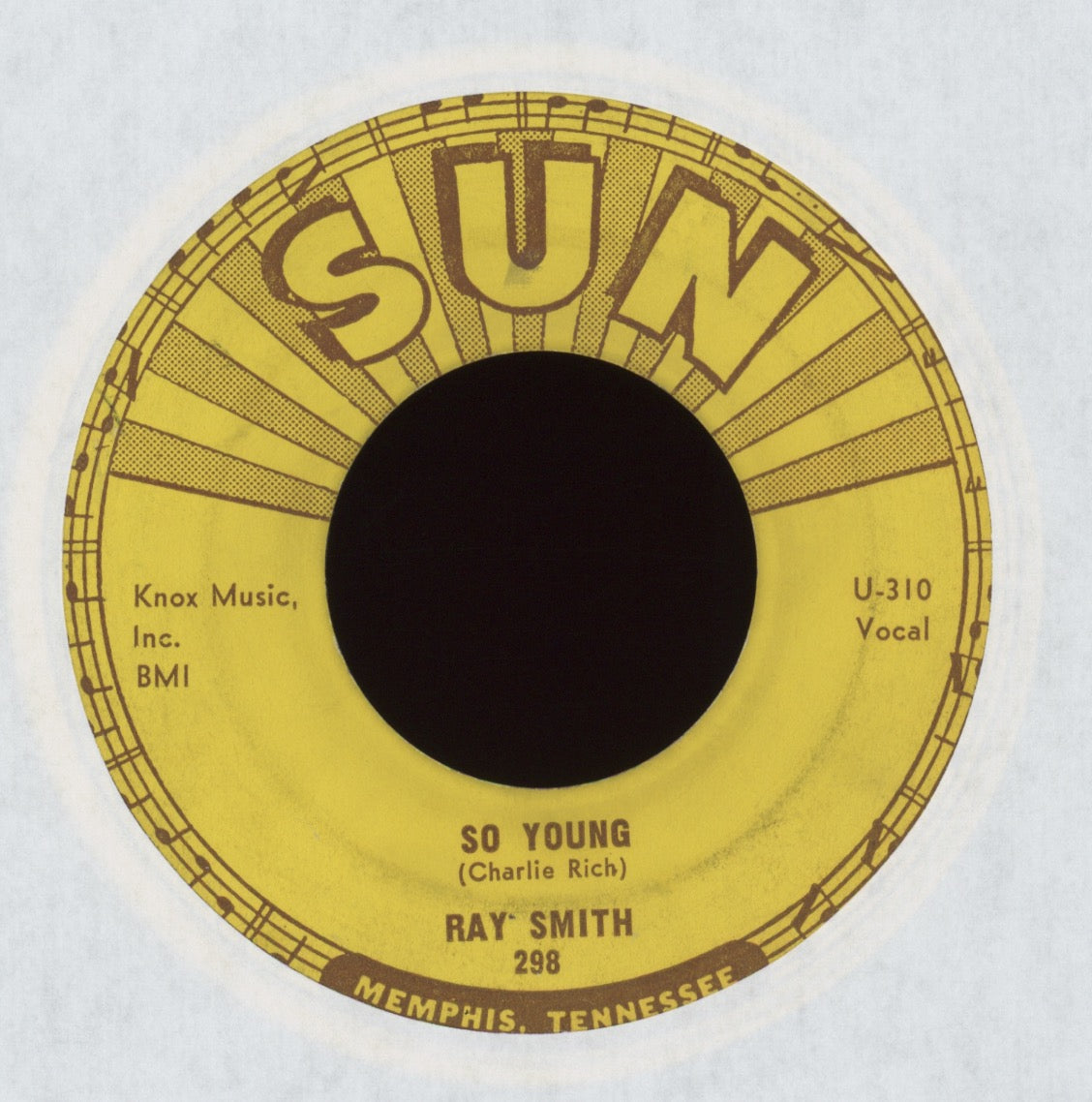 Ray Smith - Right Behind You Baby on Sun