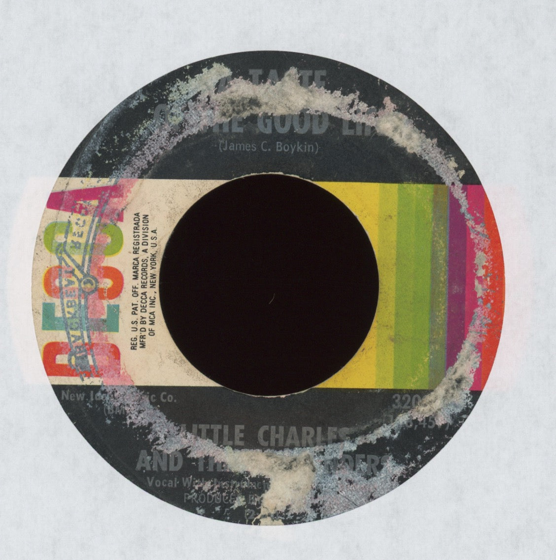 Little Charles And The Sidewinders - Talkin' About You, Babe on Decca
