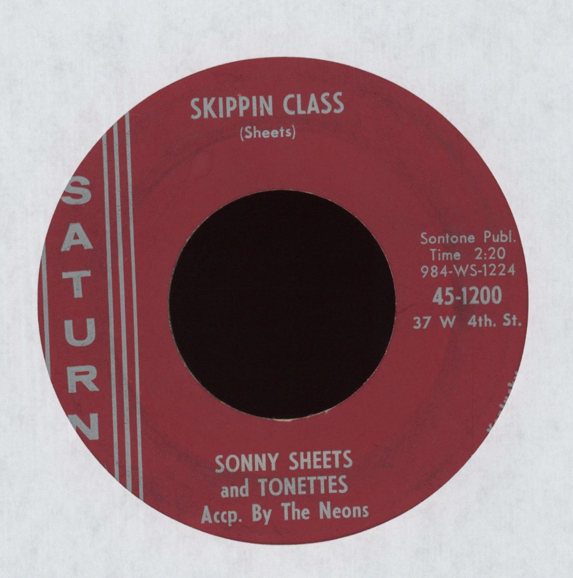 Sonny Sheets And Tonettes - I'm So Lonely / Skippin Class on Saturn