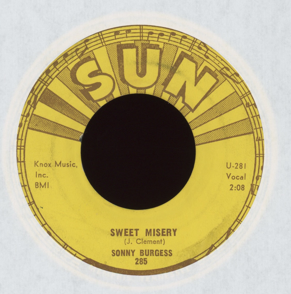 Sonny Burgess - My Bucket's Got A Hole In It on Sun