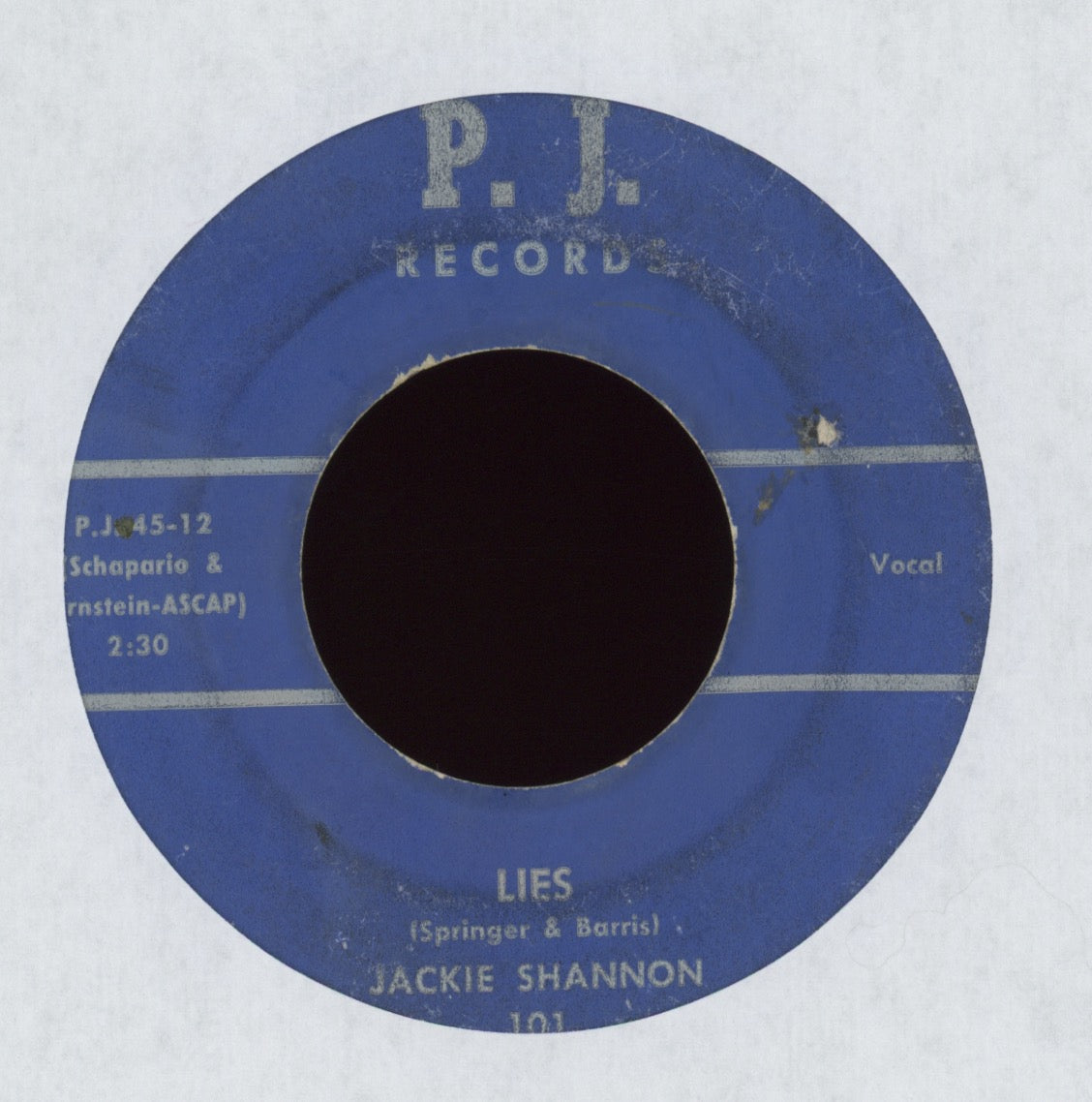 Jackie DeShannon - Trouble on P.J.
