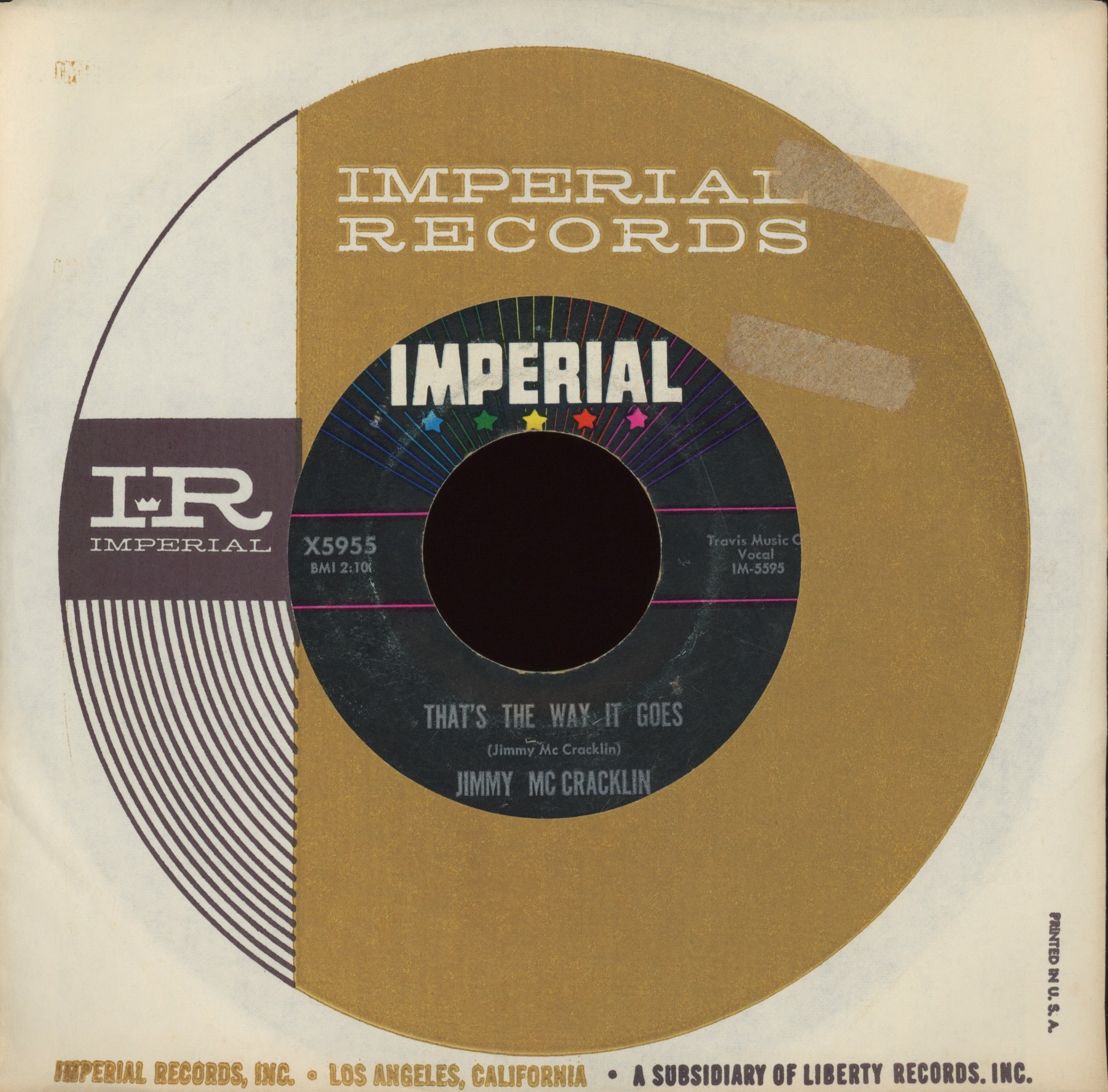 Jimmy McCracklin - I'll See It Through on Imperial