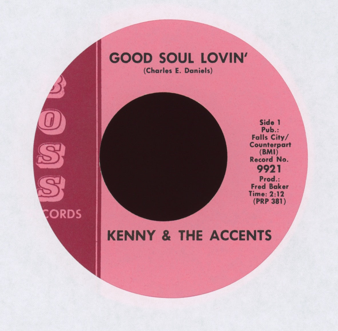 Kenny & The Accent Revue - Good Soul Lovin' on Boss