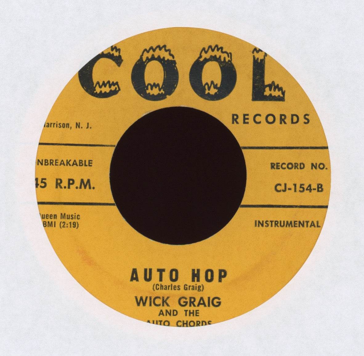 Wick Craig - Auto Hop on Cool