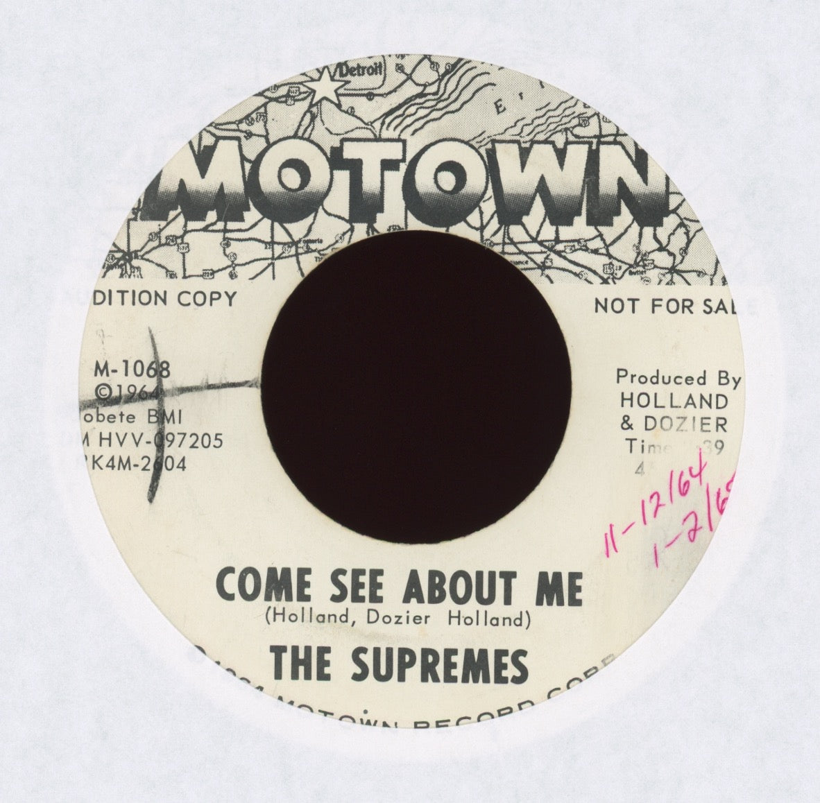 The Supremes - Come See About Me on Motown Promo
