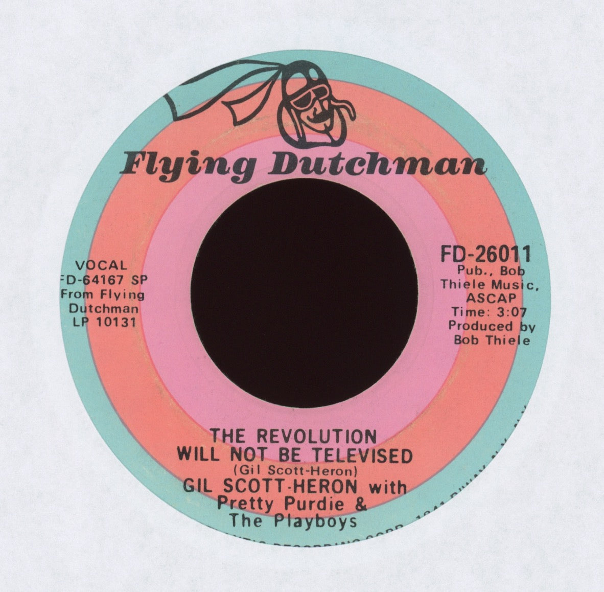 Gil Scott-Heron - The Revolution Will Not Be Televised on Flying Dutchman