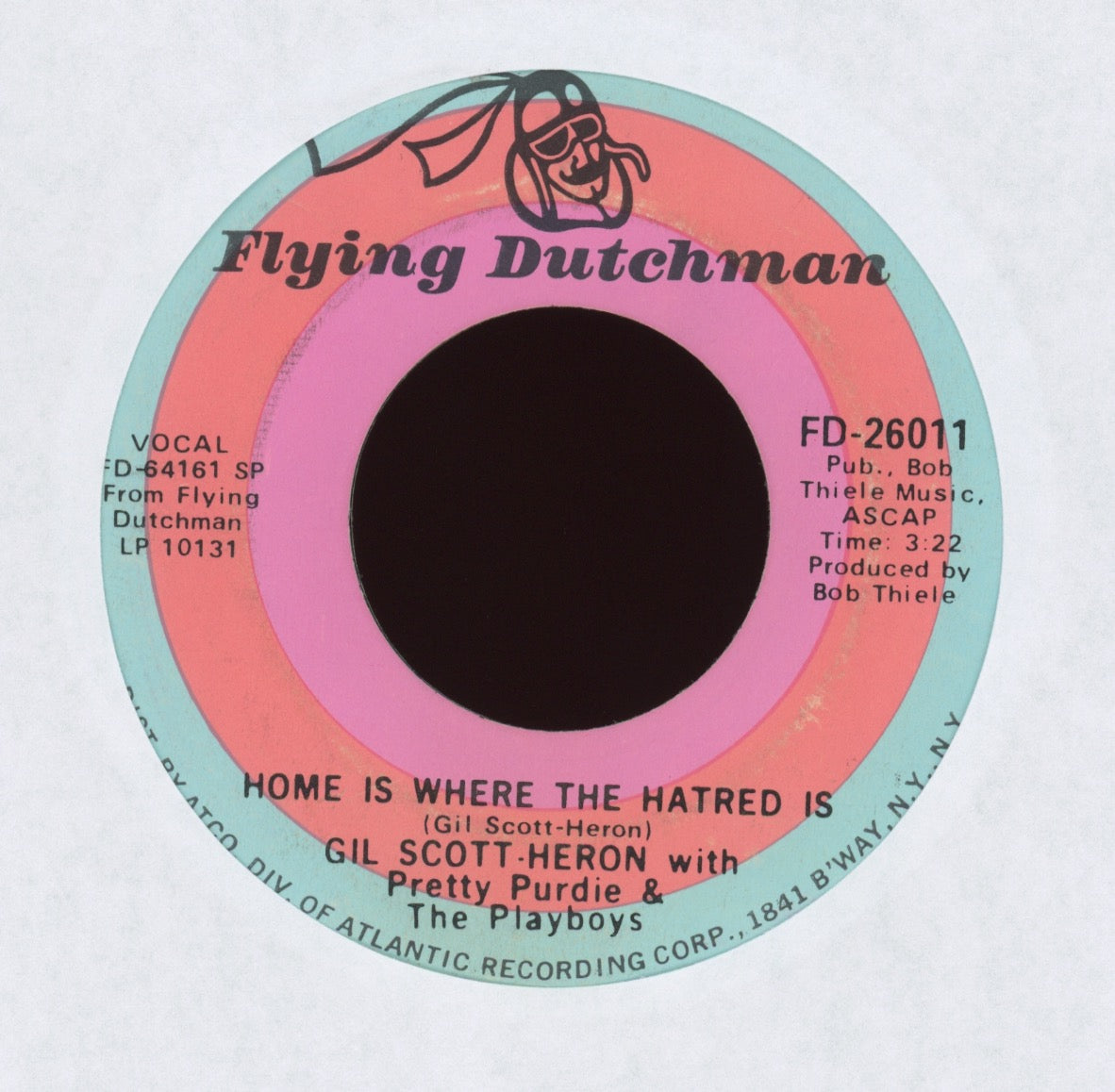 Gil Scott-Heron - The Revolution Will Not Be Televised on Flying Dutchman