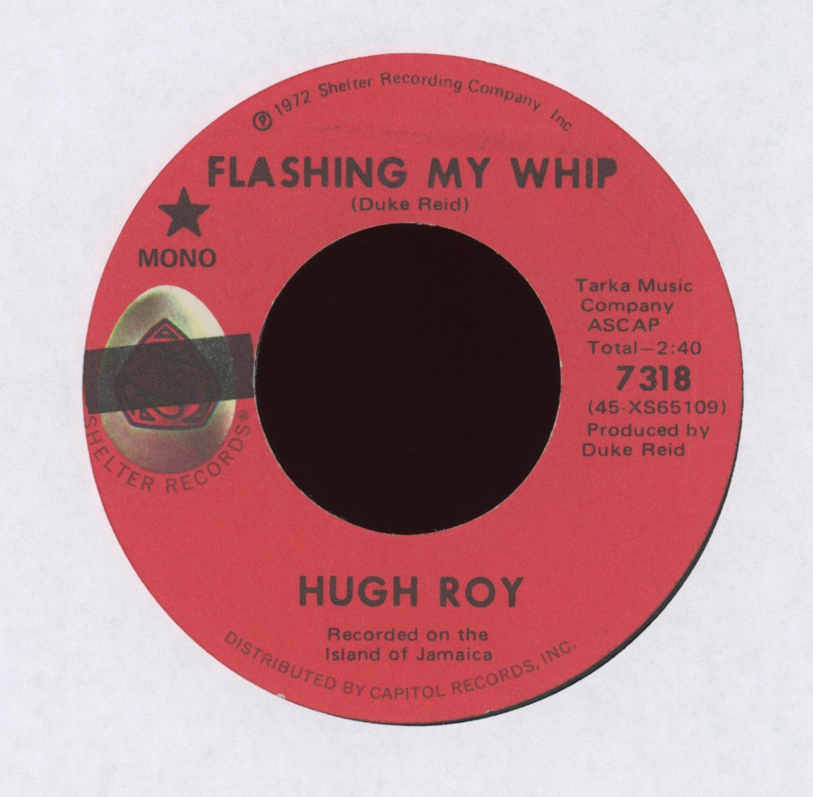 U-Roy - Flashing My Whip on Shelter
