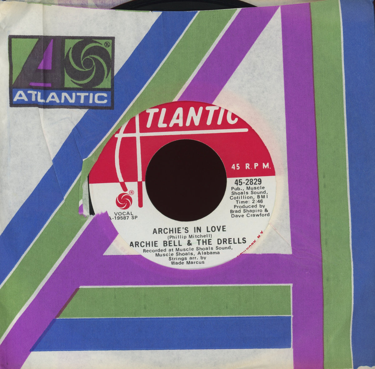 Archie Bell & The Drells - Archie's In Love on Atlantic Promo – Plaid ...