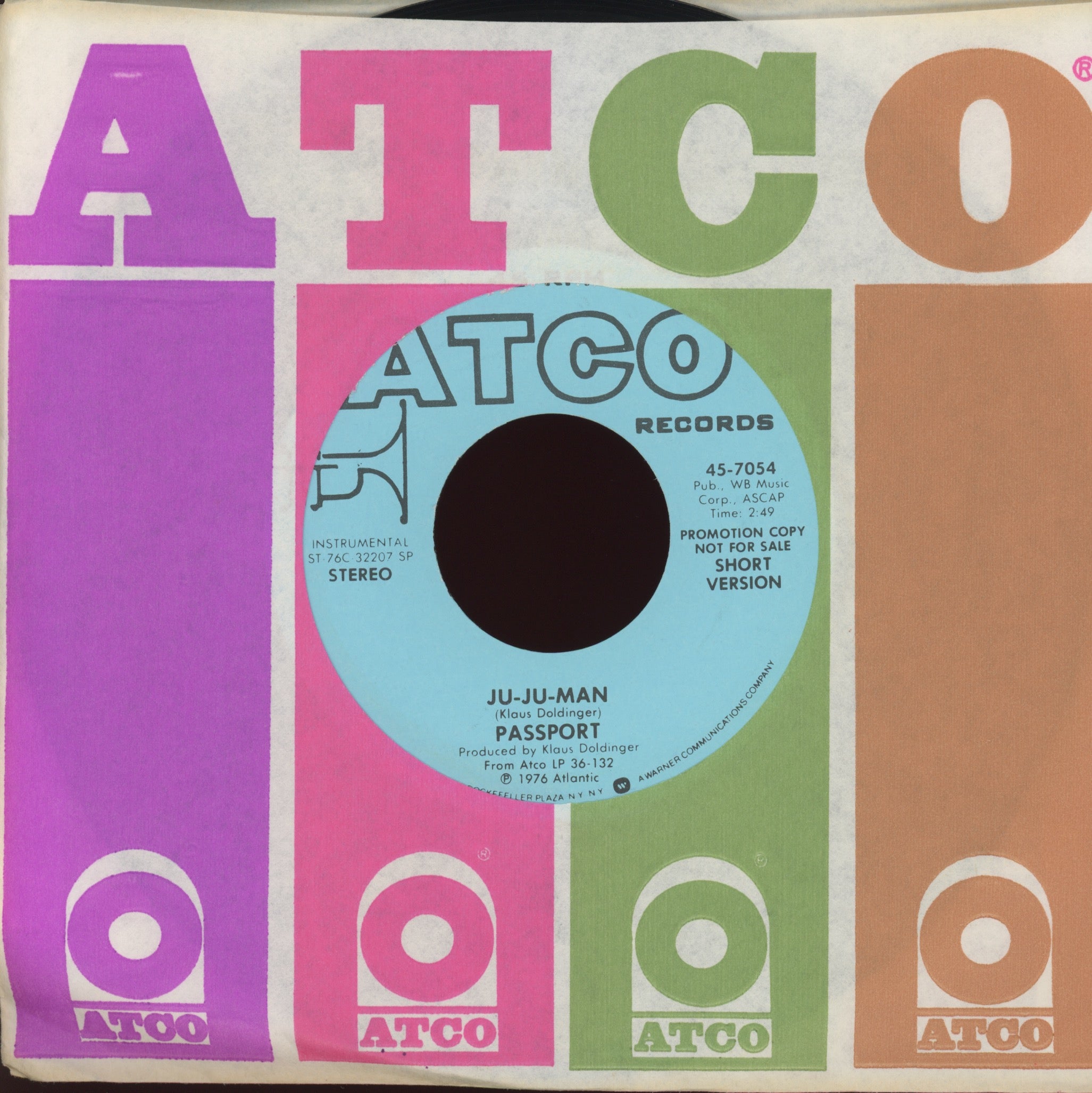 Passport - Ju-Ju-Man on Atco Promo