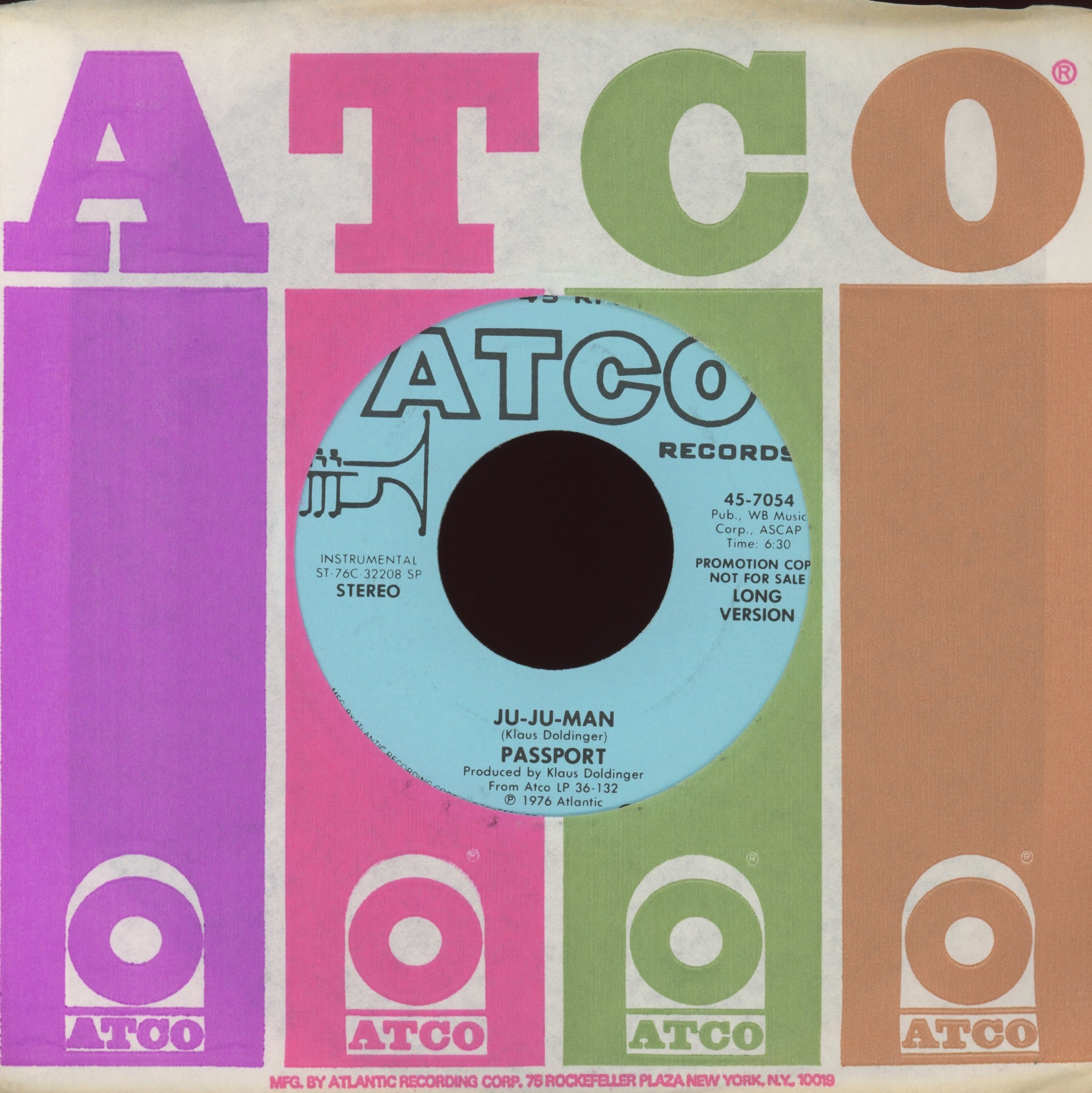 Passport - Ju-Ju-Man on Atco Promo