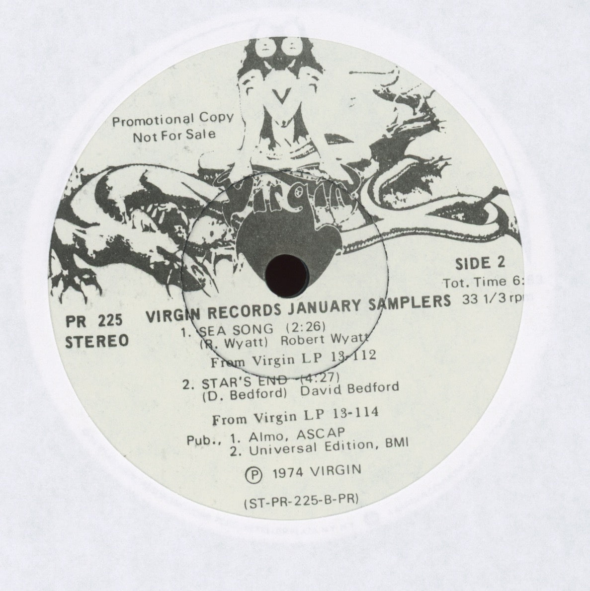 Gong - 3 Virgins on Virgin Promo Sampler EP