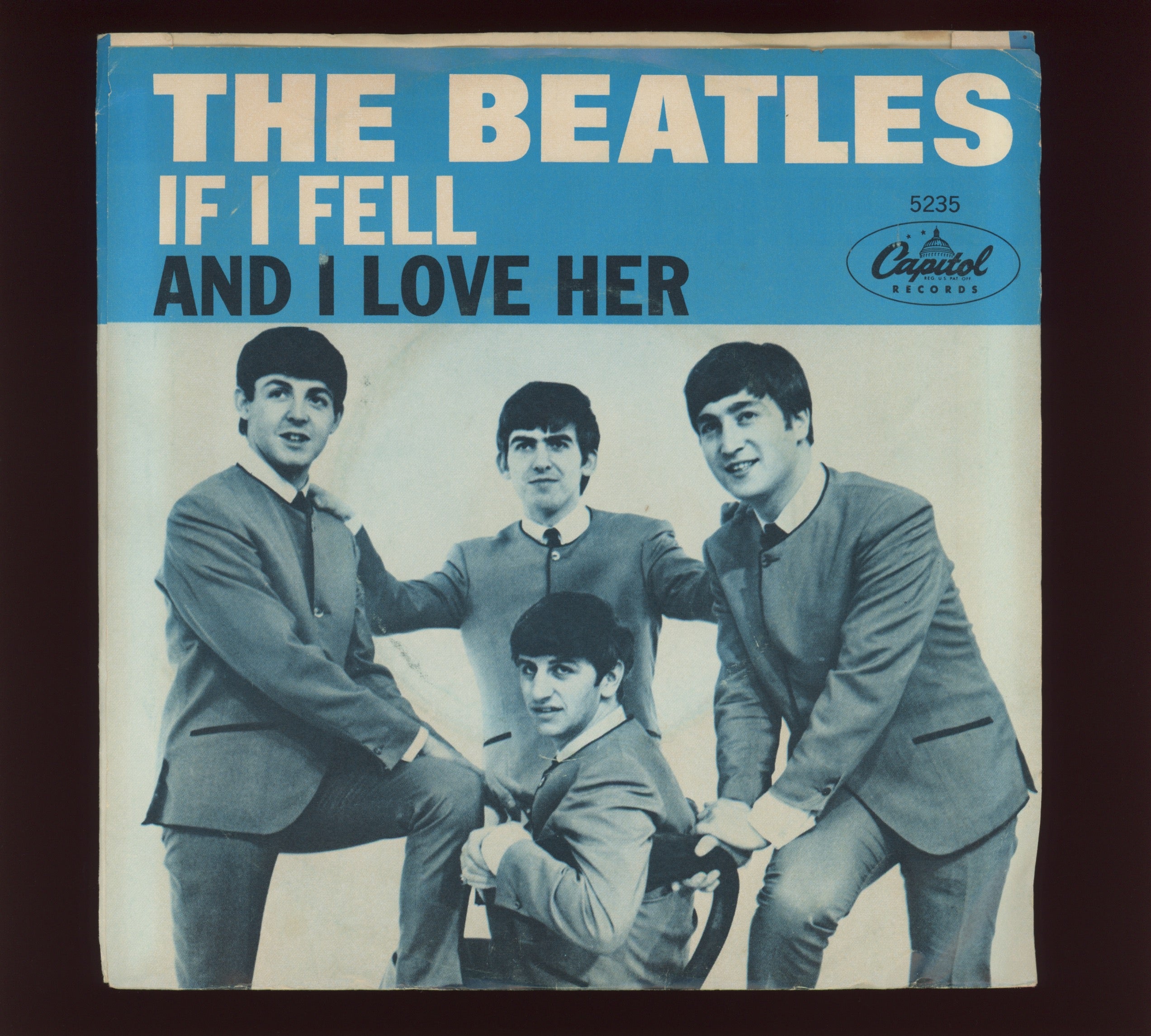 The Beatles - And I Love Her / If I Fell on Capitol