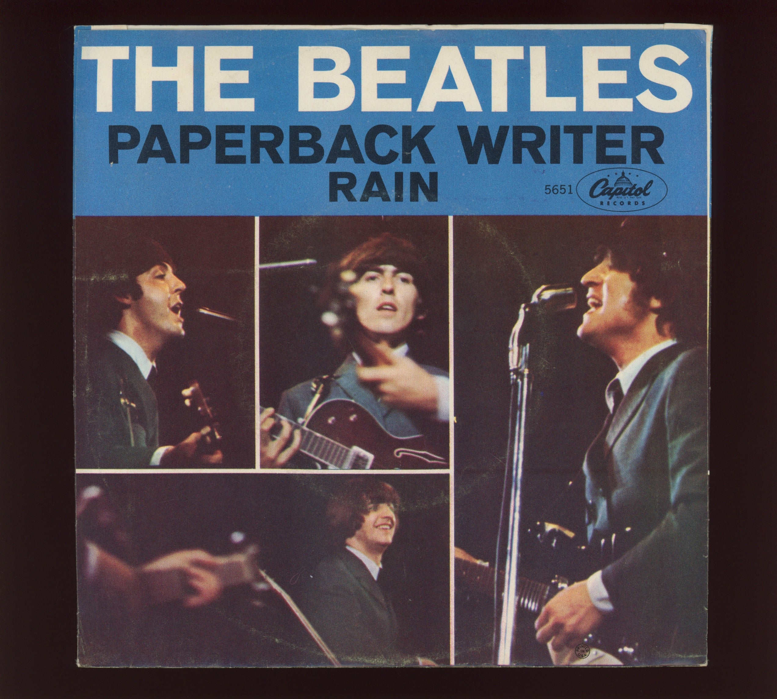The Beatles - Paperback Writer / Rain on Capitol
