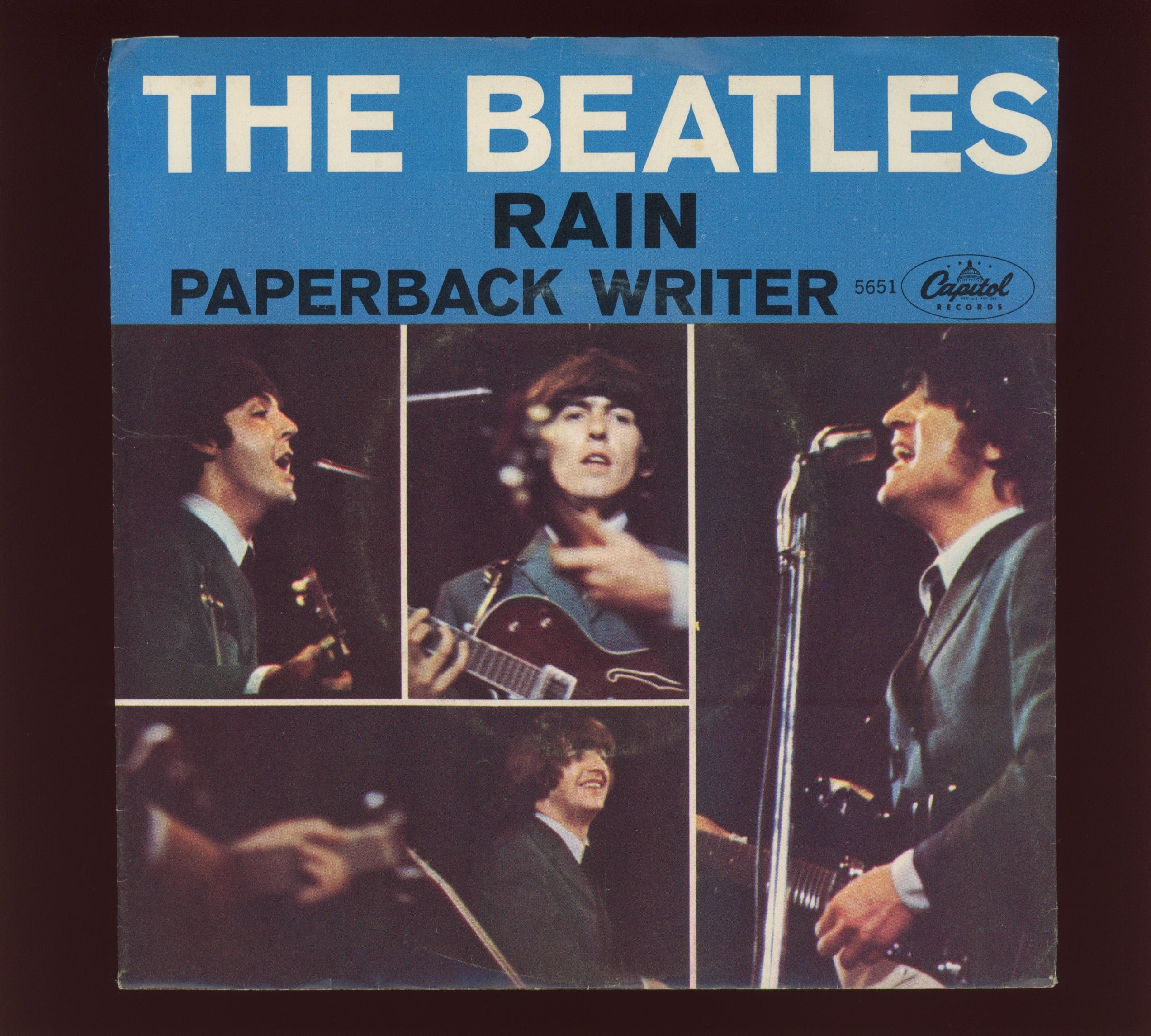 The Beatles - Paperback Writer / Rain on Capitol