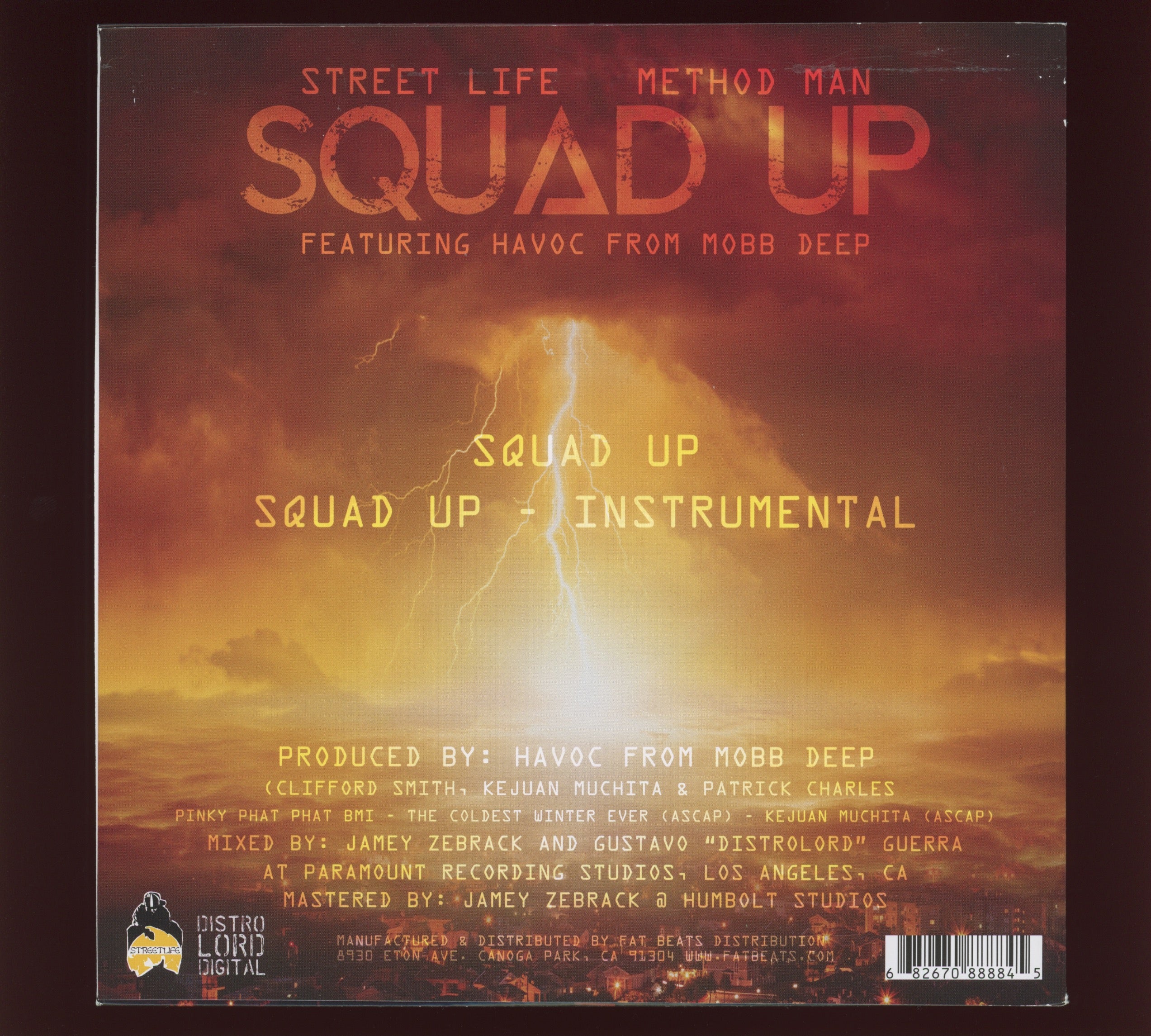 Street Life - Squad Up on Street Education Red Vinyl