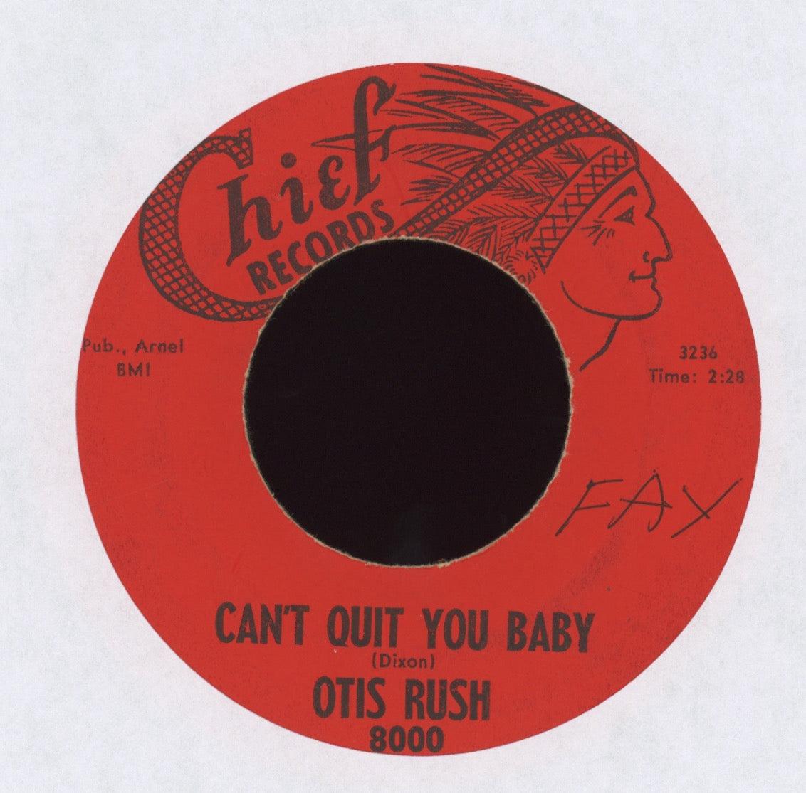 Otis Rush - Can't Quit You Baby on Chief
