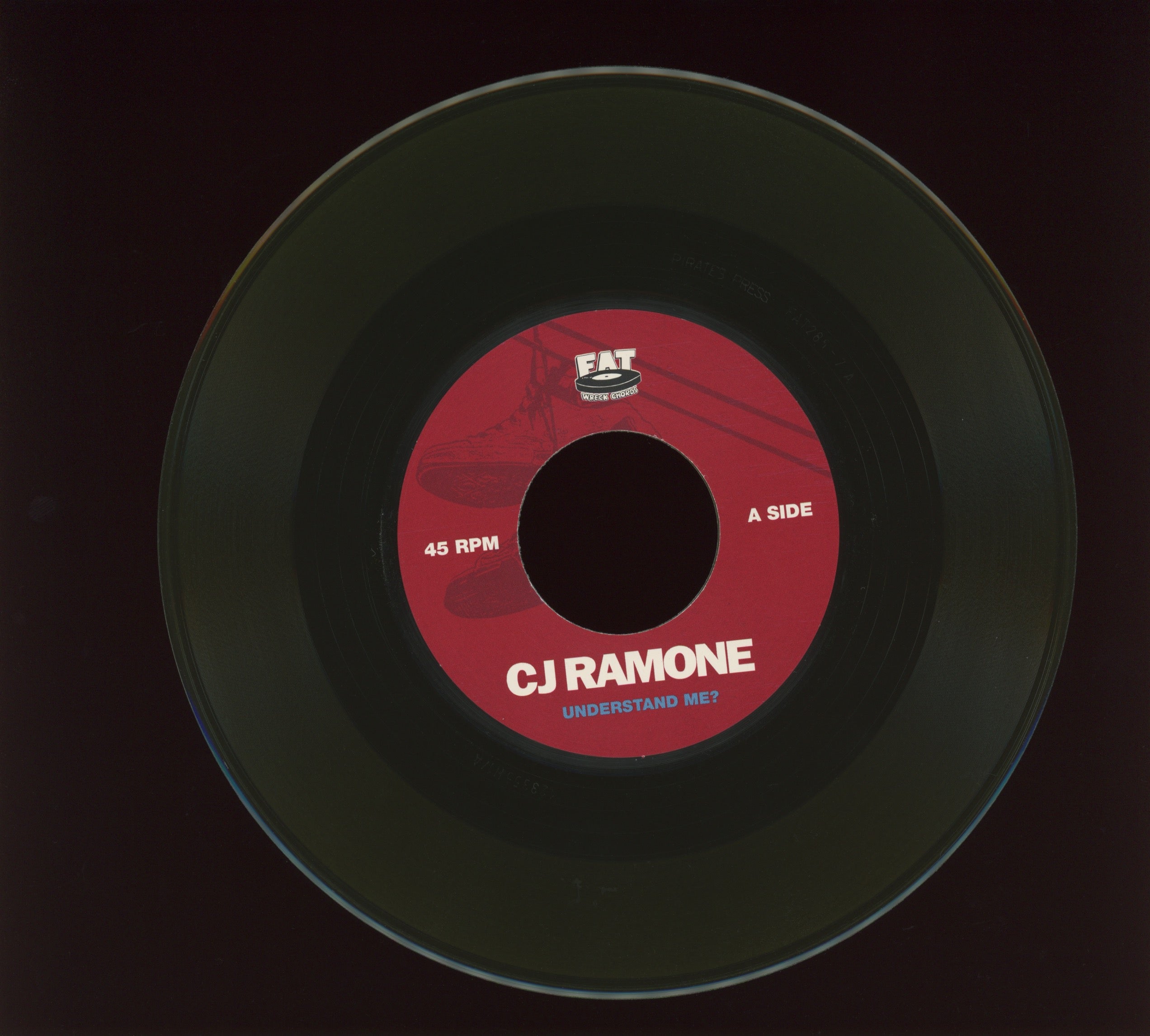 C.J. Ramone - Understand Me? on Fat Wreck Dark Green Translucent