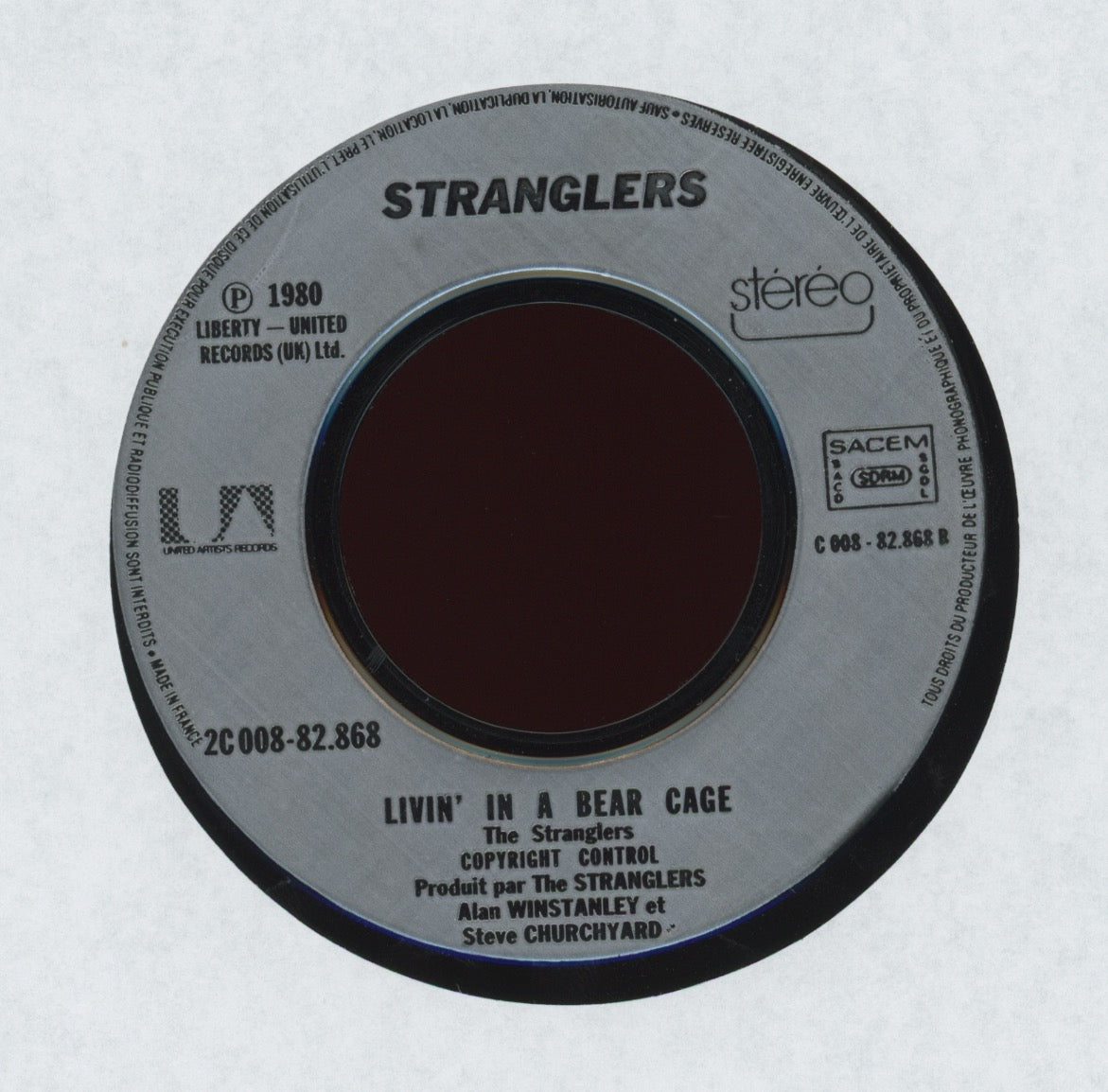 The Stranglers - N’emmènes Pas Harry on UA French Pressing