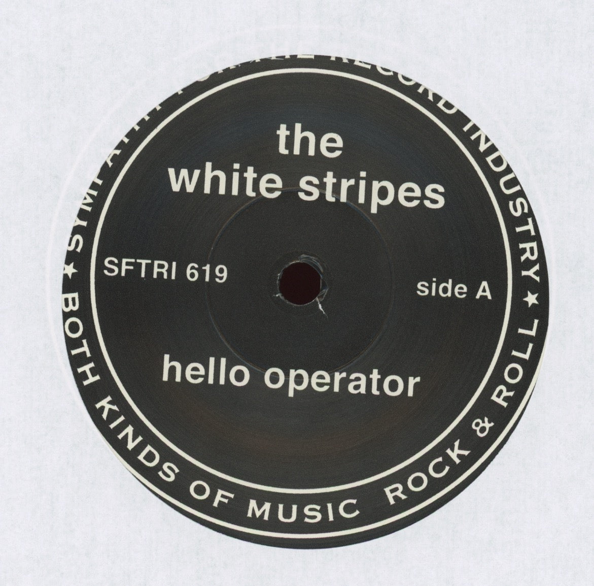 The White Stripes - Hello Operator / Jolene on Sympathy For the Record Industry