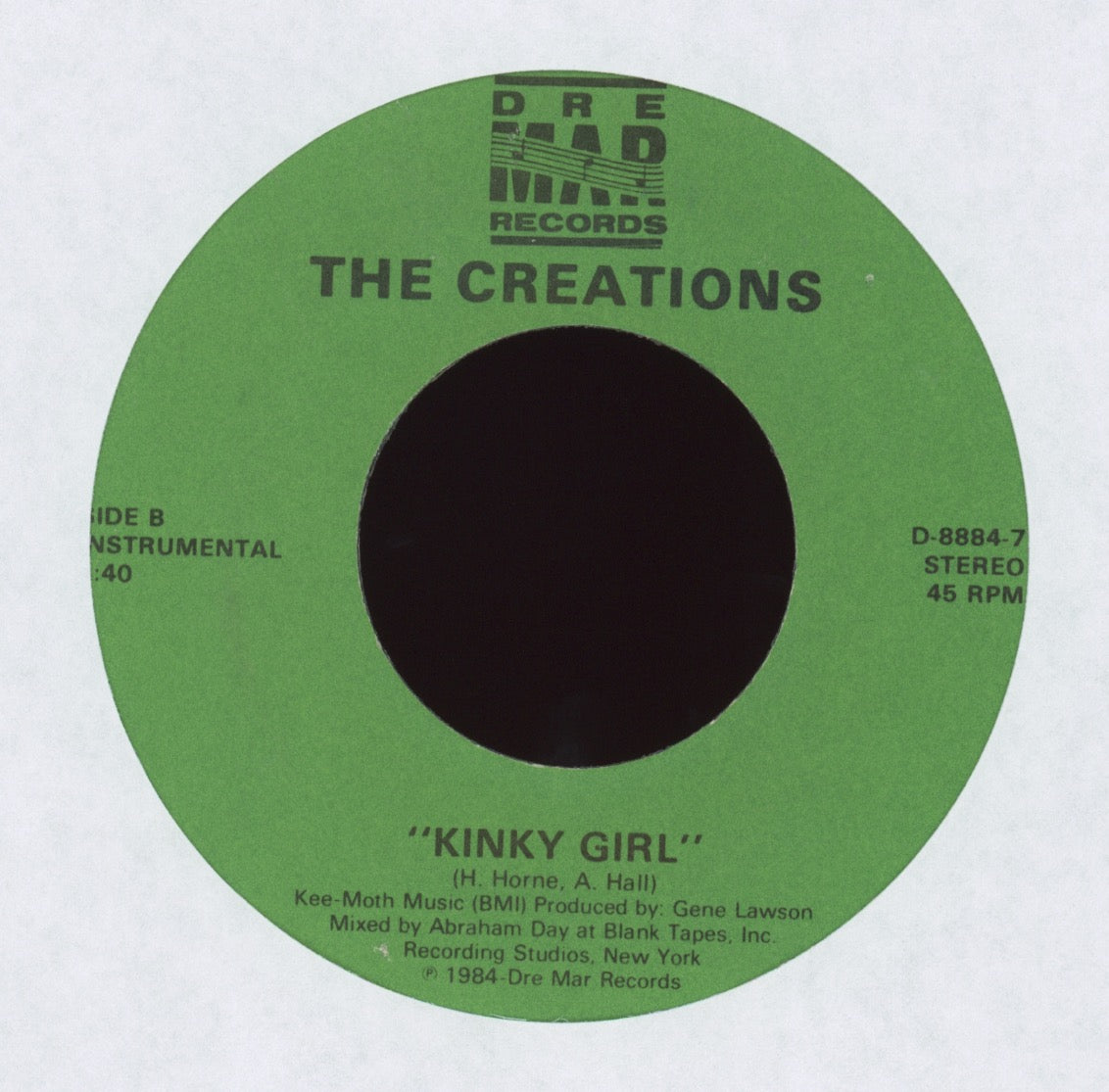 The Creations - Kinky Girl on Dre Mar