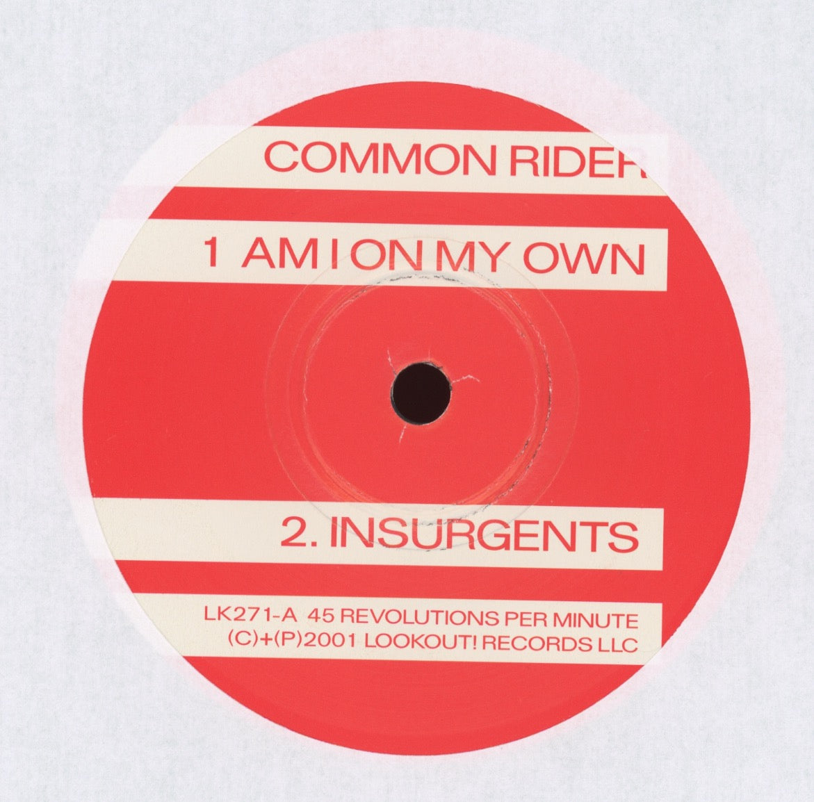 Common Rider - Thief In A Sleeping Town on Lookout EP