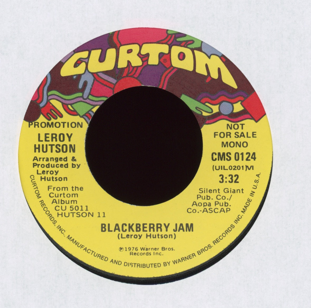 Leroy Hutson - Blackberry Jam on Curtom Promo