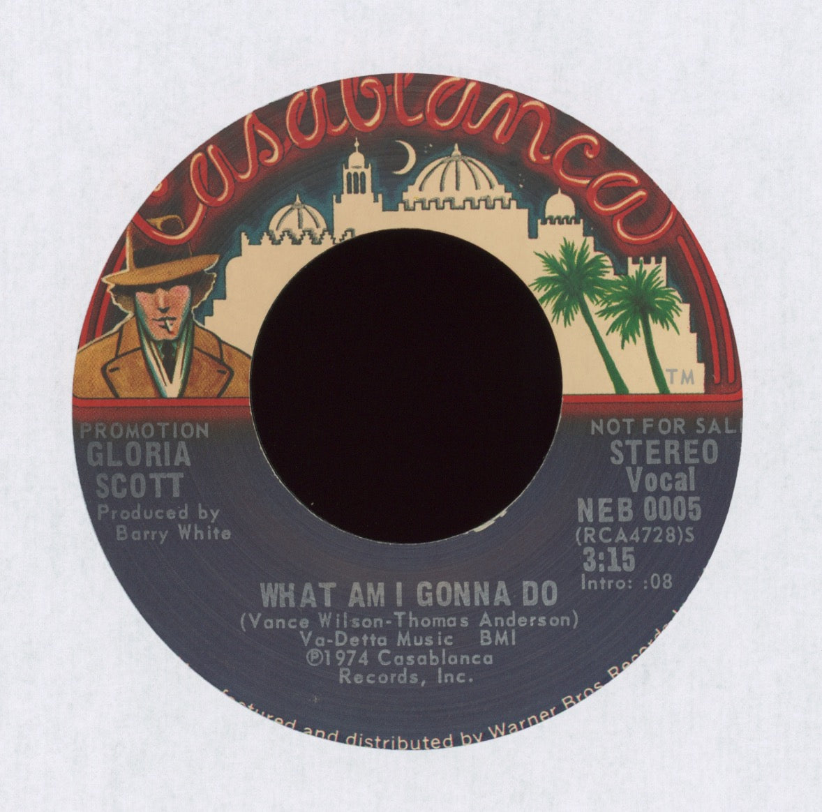 Gloria Scott - What Am I Gonna Do on Casablanca Promo