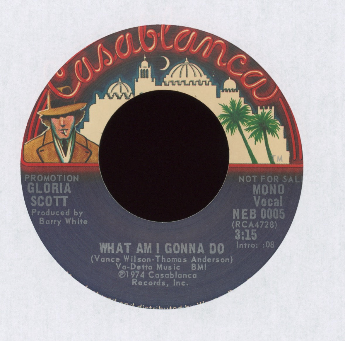 Gloria Scott - What Am I Gonna Do on Casablanca Promo
