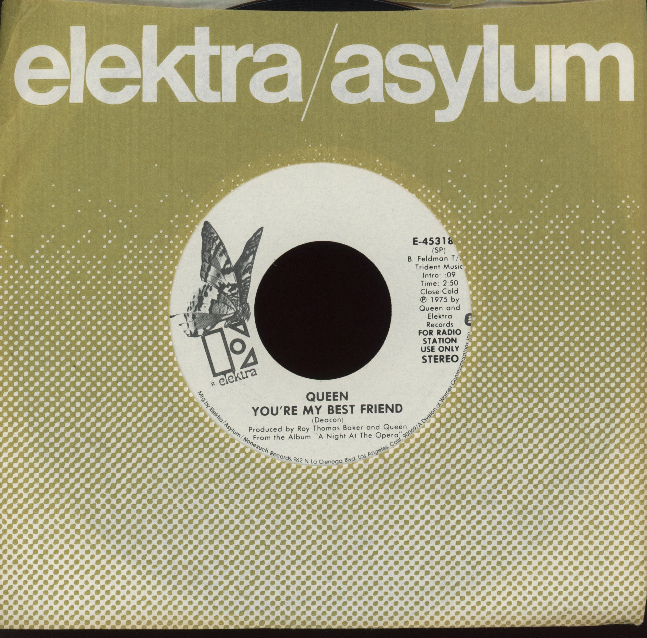 Queen - You're My Best Friend on Elektra Promo