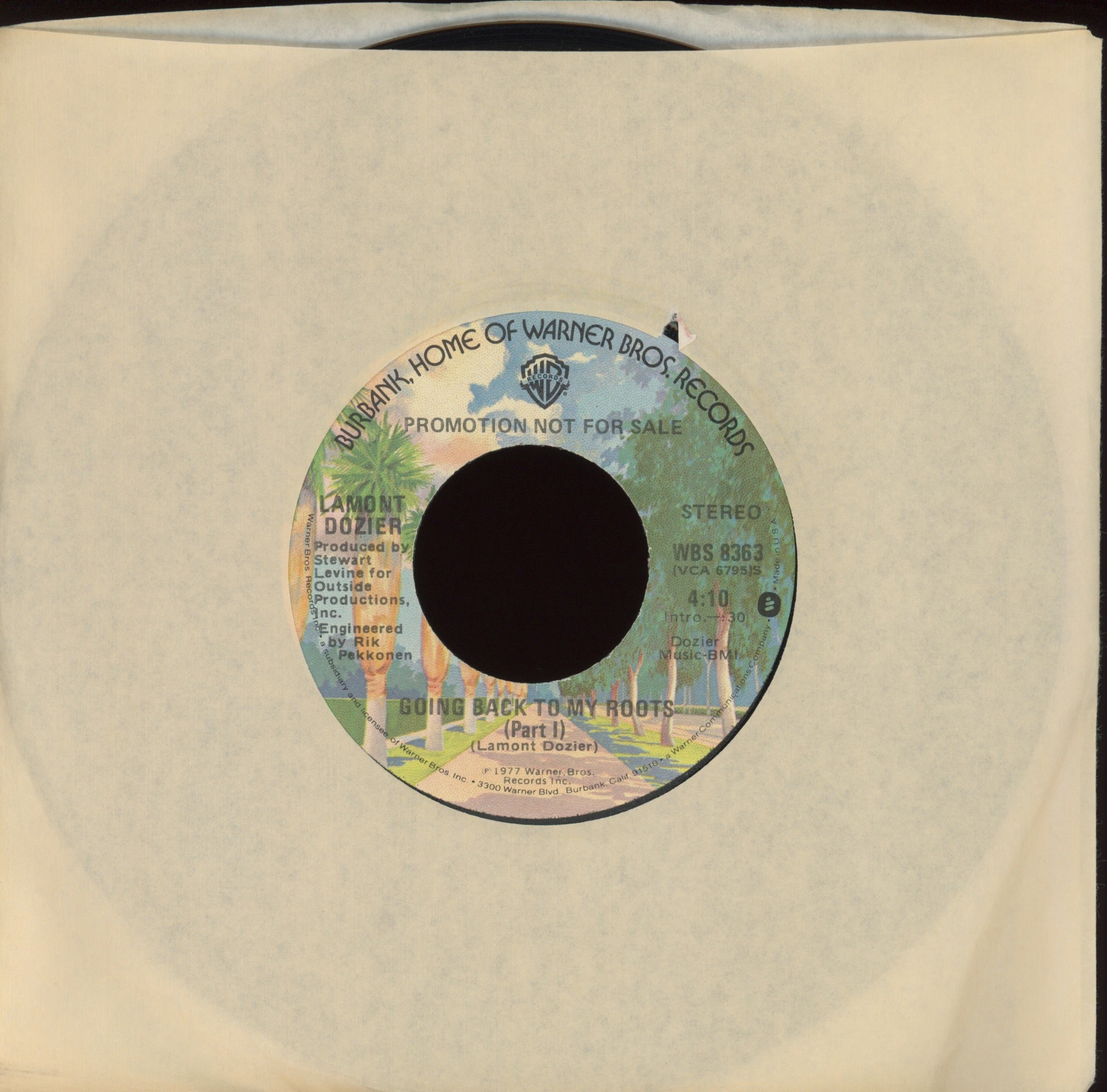 Lamont Dozier - Going Back To My Roots on WB Promo
