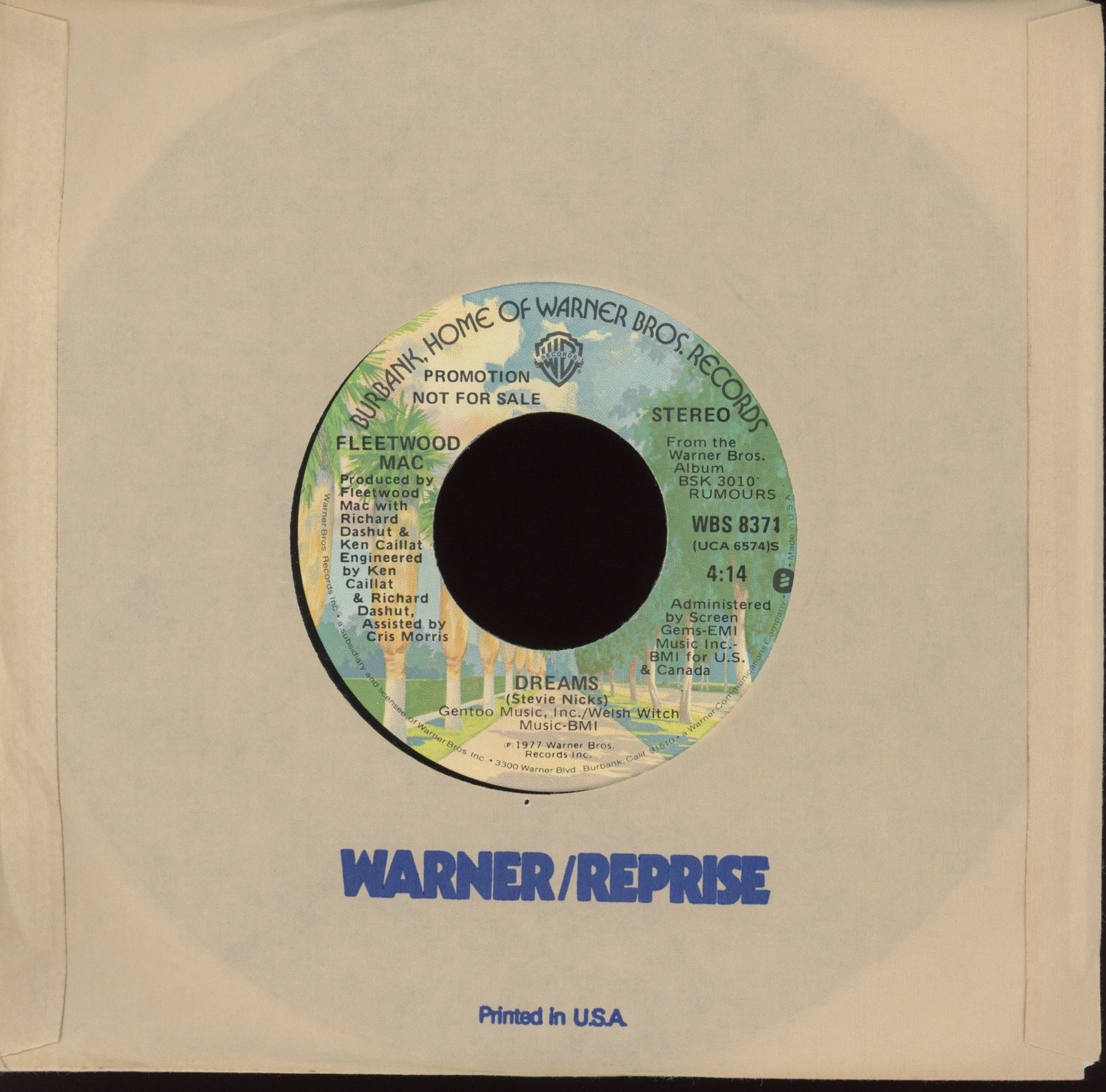 Fleetwood Mac - Dreams on WB Promo