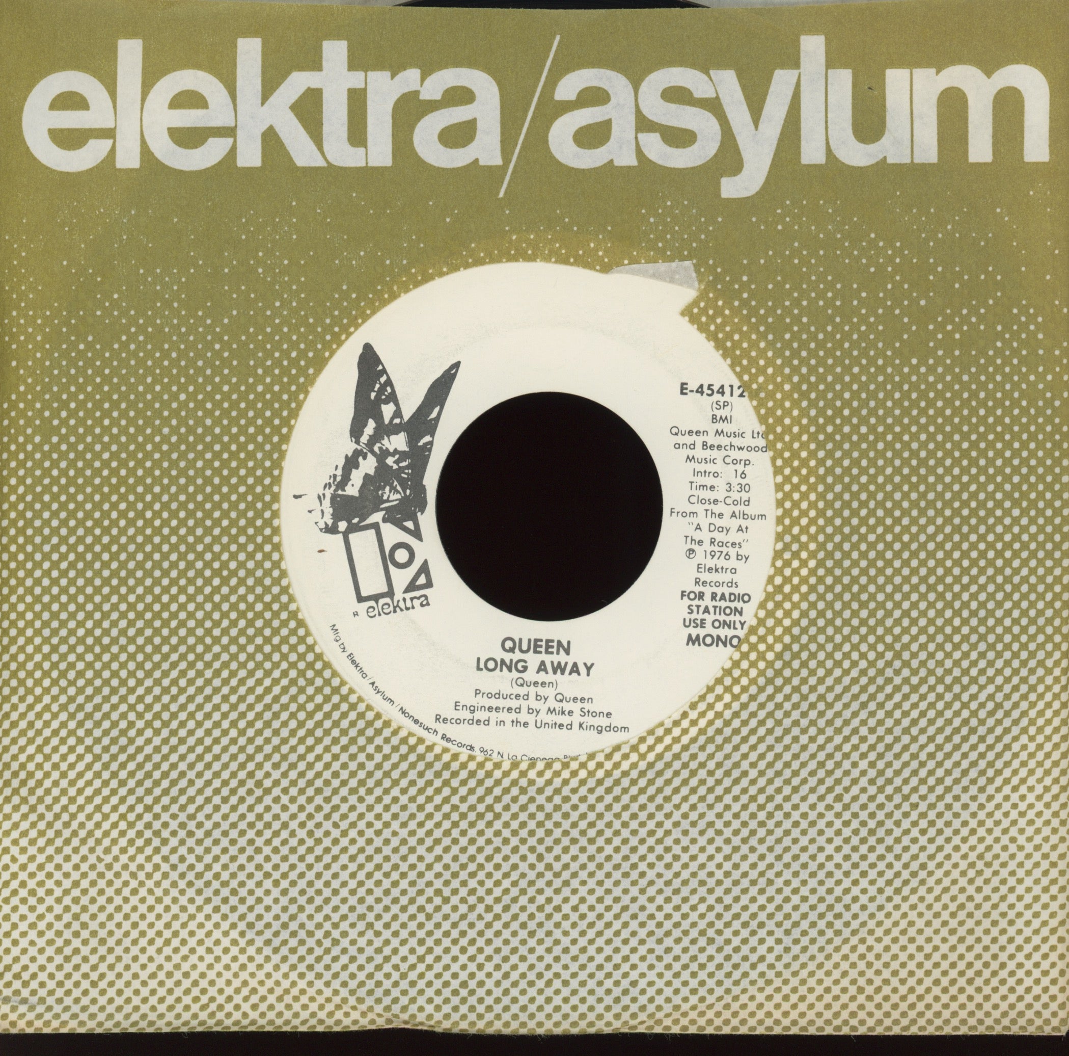 Queen - Long Away on Elektra Promo