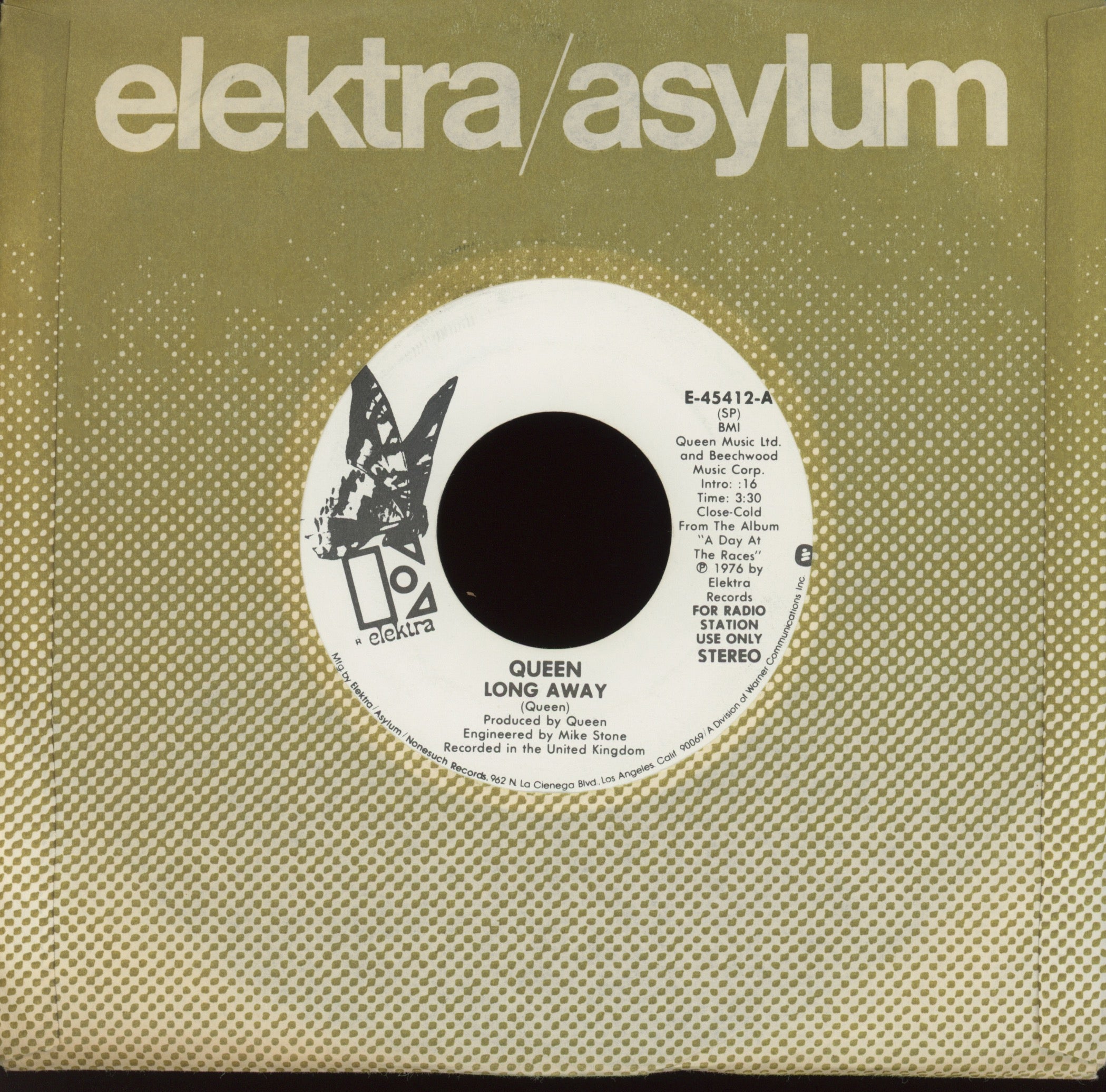 Queen - Long Away on Elektra Promo
