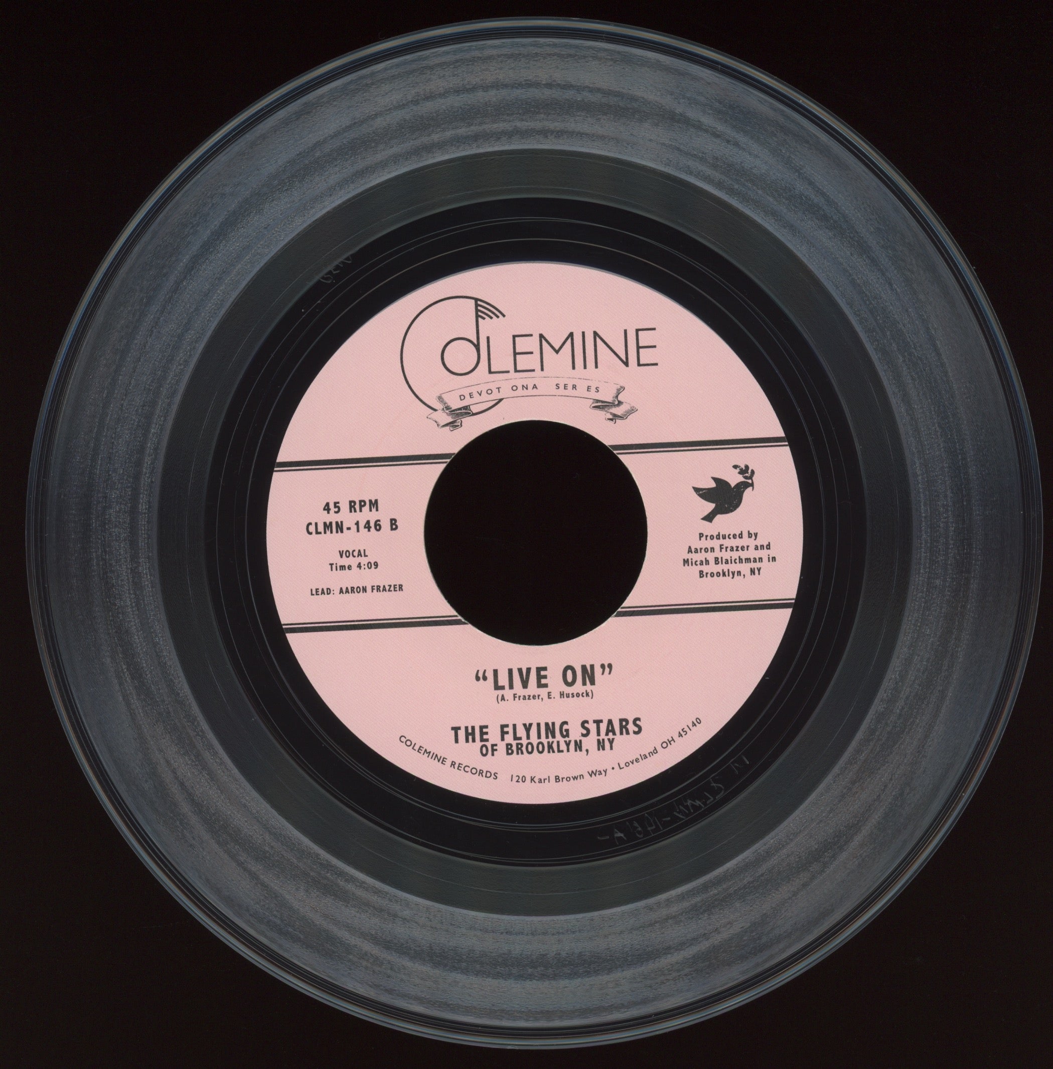 The Flying Stars of Brooklyn, NY - My God Has A Telephone on Colemine Clear Vinyl