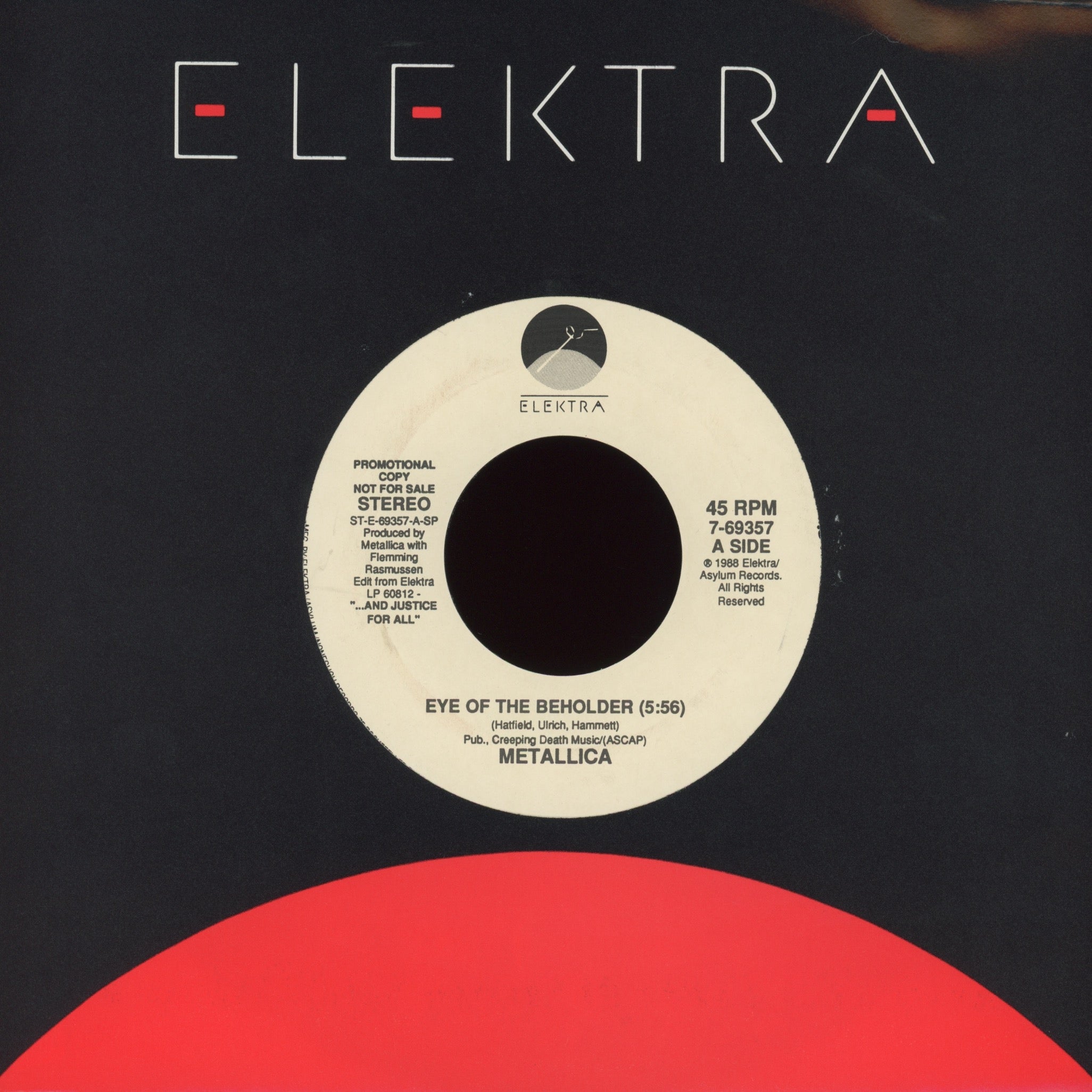 Metallica - Eye Of The Beholder on Elektra Promo