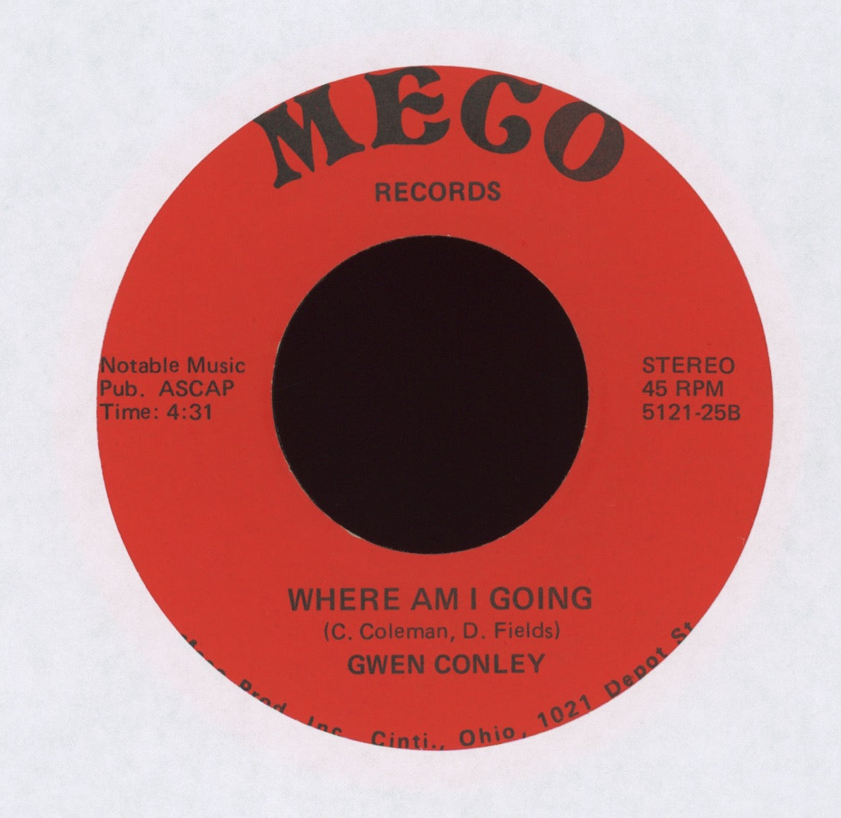 Gwen Conley - You'll Never Know on Meco