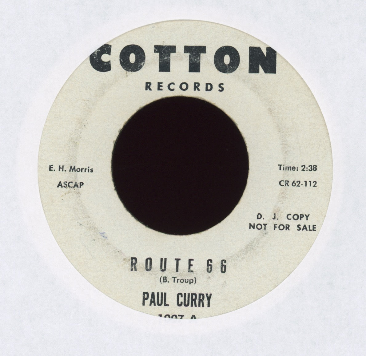 Paul Curry - Route 66 on Cotton Promo