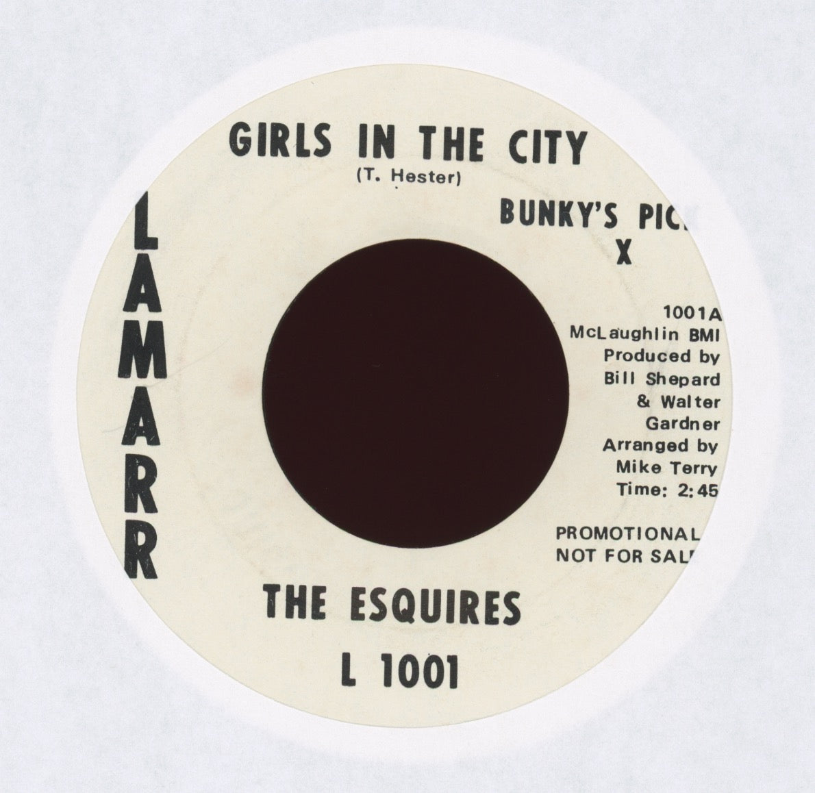 The Esquires - Girls In The City on Lamarr Promo