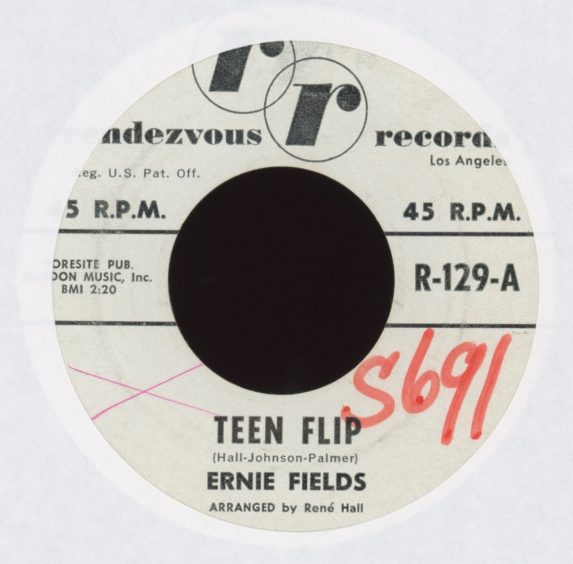 Ernie Fields - Teen Flip  on Rendezvous Promo