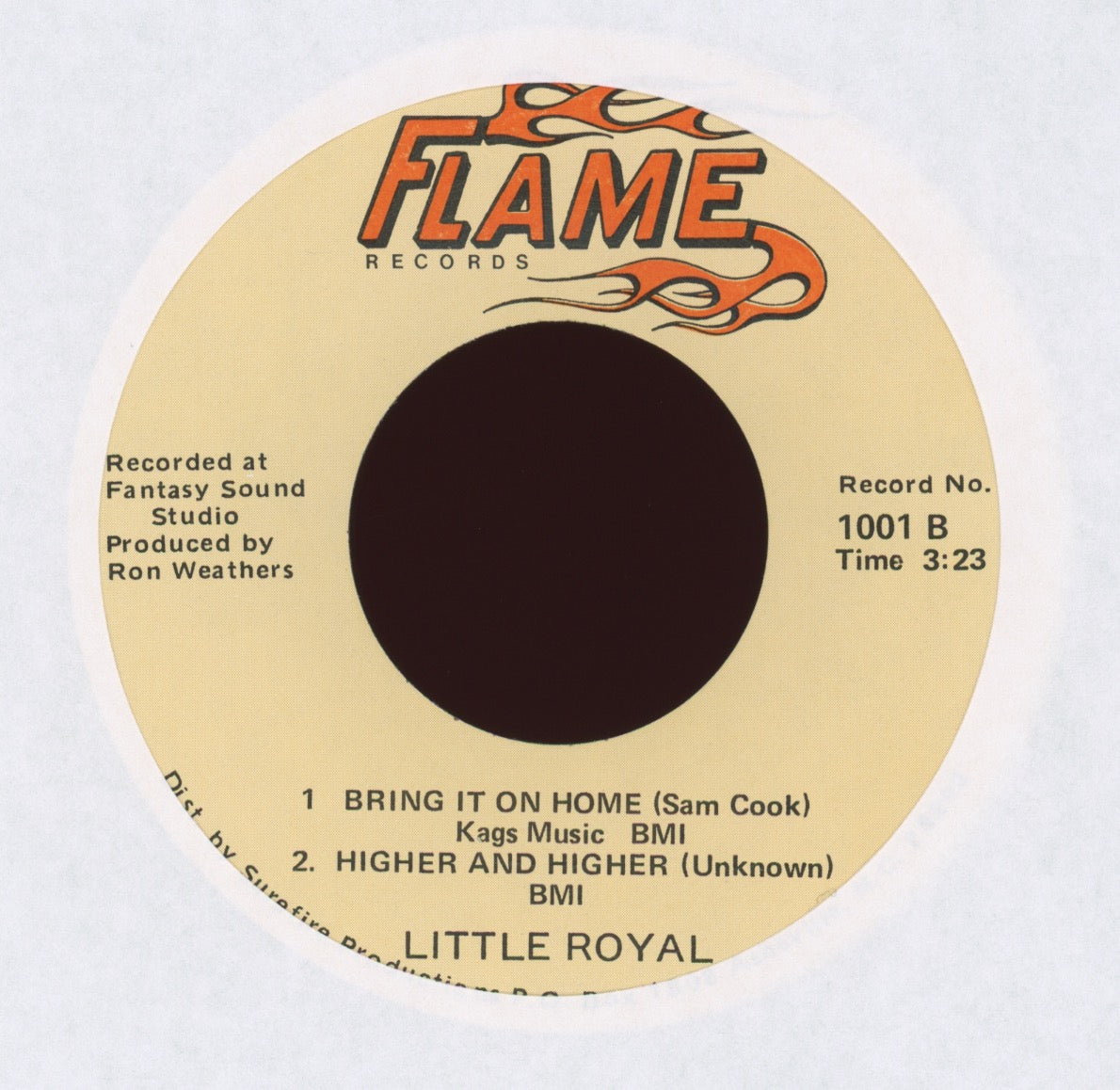 Little Royal - Groovin on Flame