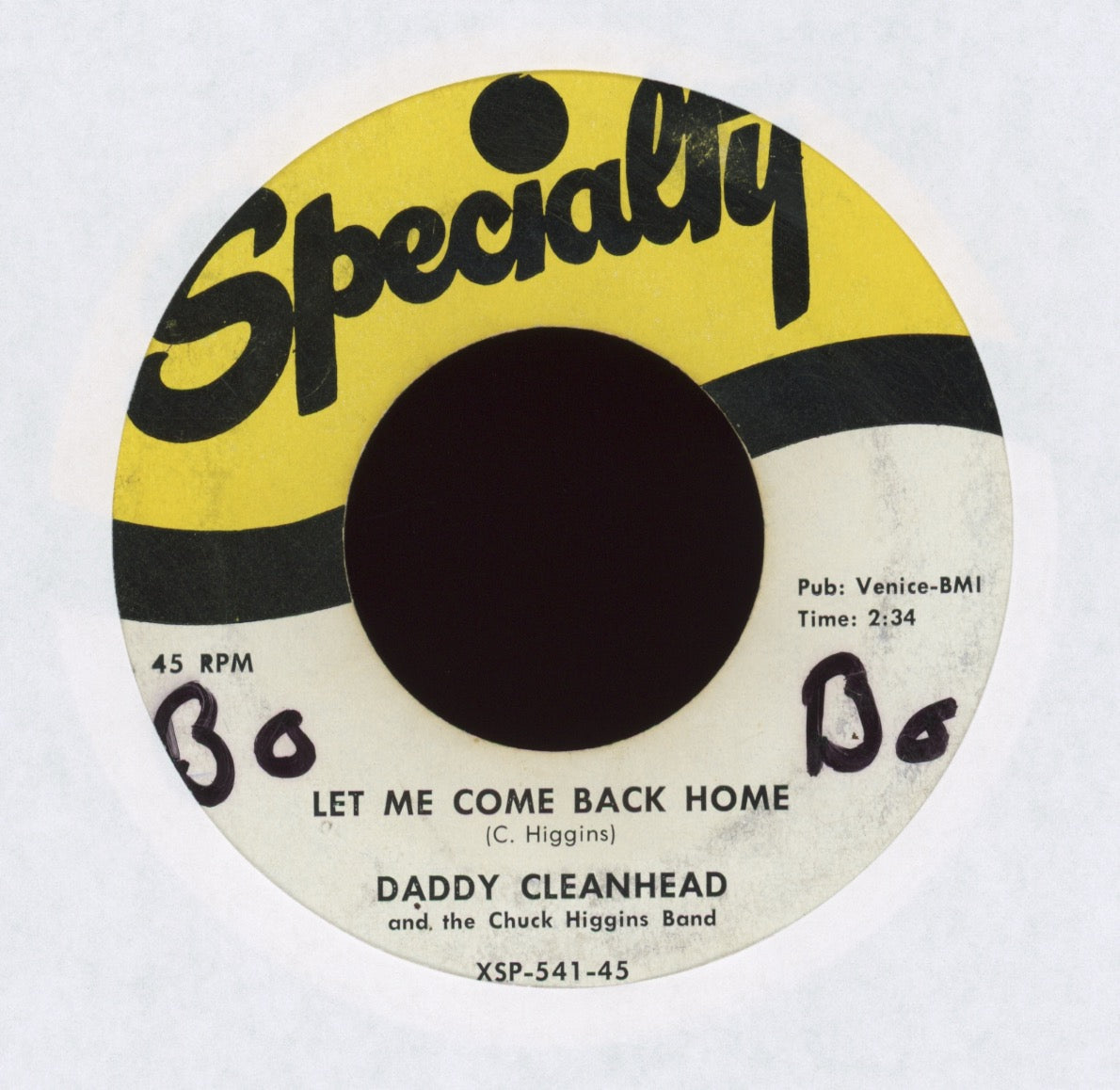 Daddy Cleanhead - Something's Goin' On In My Room on Specialty