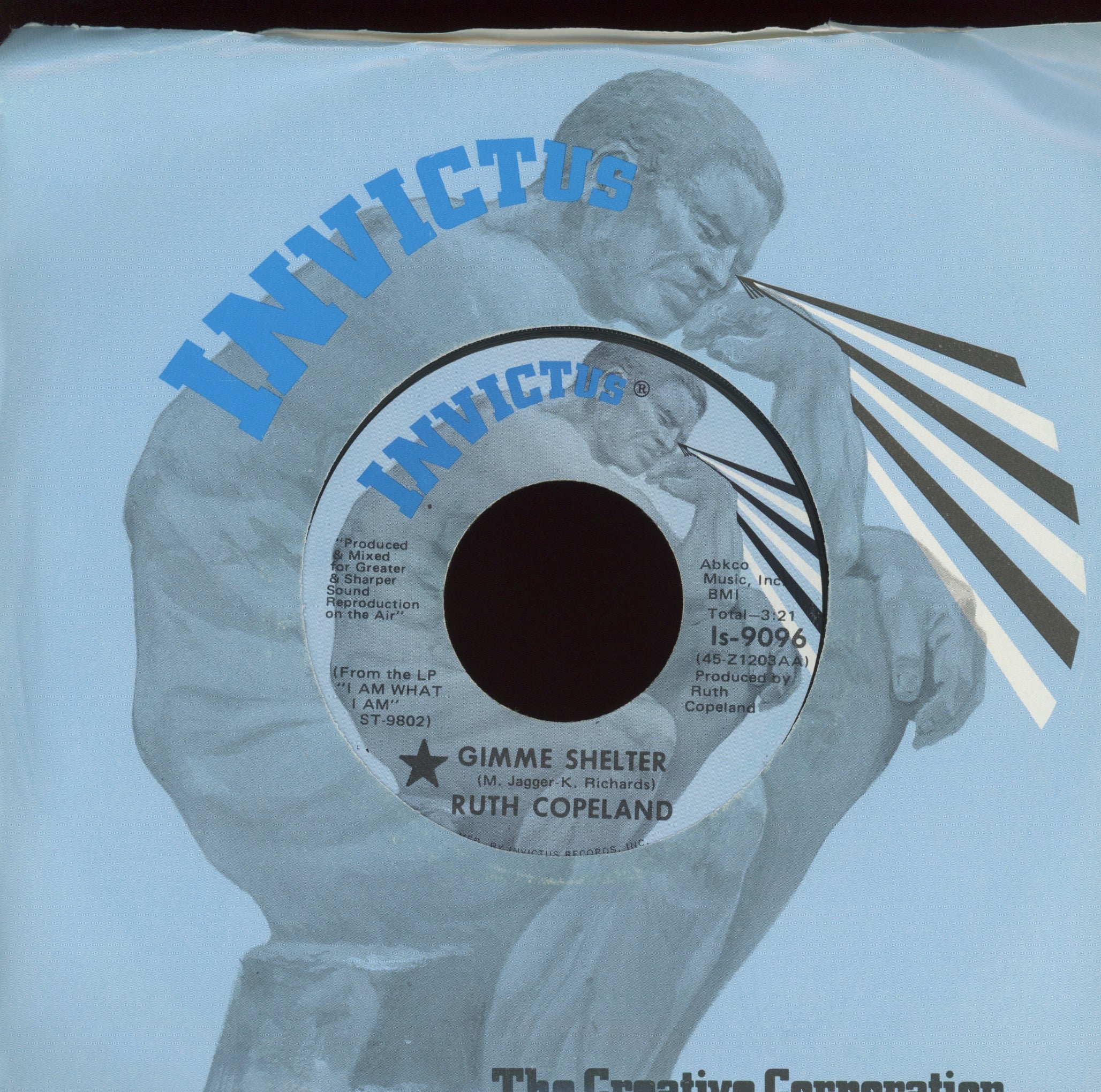 Ruth Copeland - Gimme Shelter on Invictus