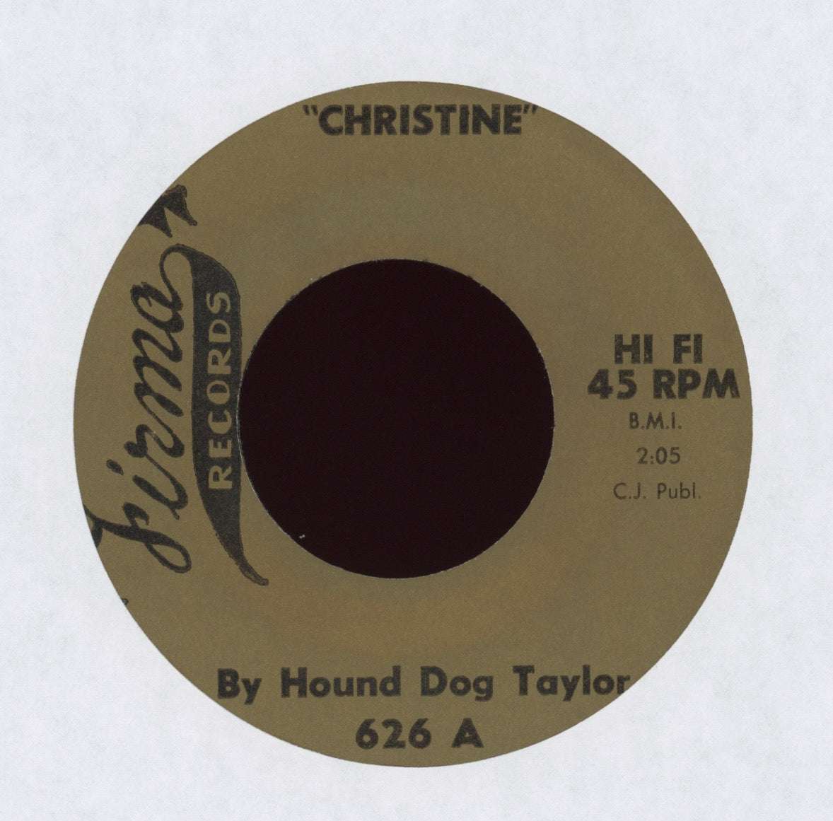 Hound Dog Taylor - Christine on Firma
