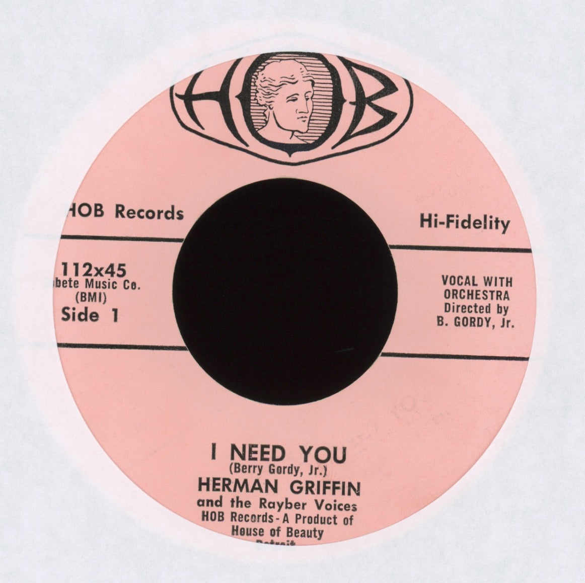 Herman Griffin - I Need You on HOB